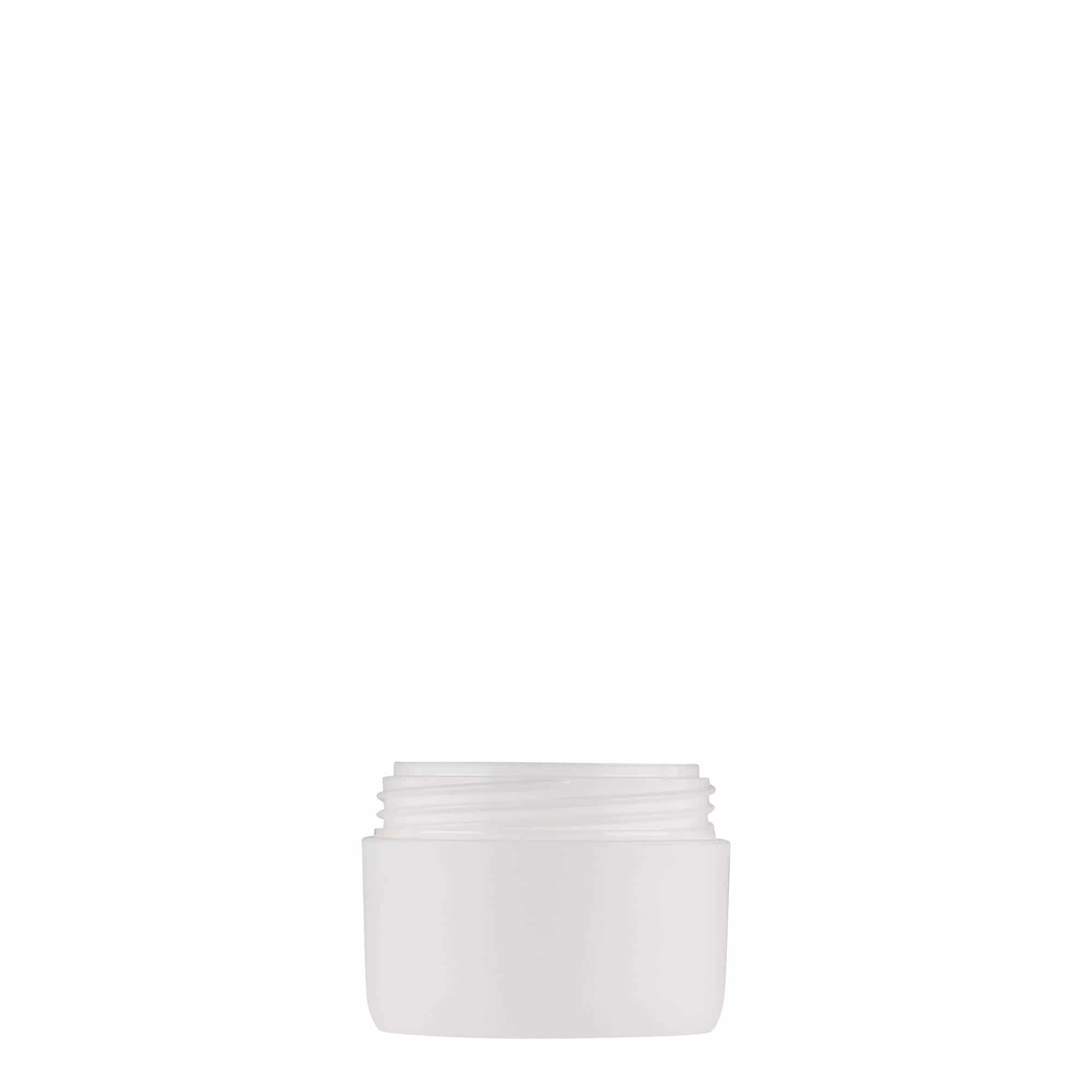 Πλαστικό βάζο 'Antonella' 10 ml, PP, λευκό, στόμιο: βιδωτό πώμα Πλαστικό βάζο 'Antonella' 10 ml, PP, λευκό, στόμιο: βιδωτό πώμα