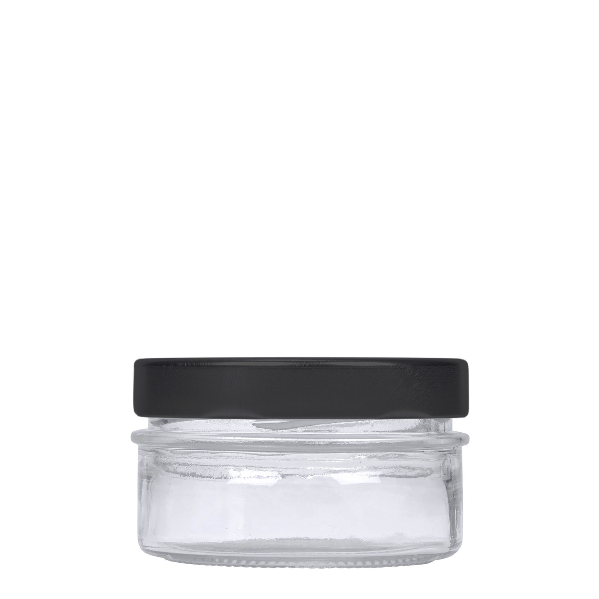 Στρογγυλό βάζο 'Monza' 190 ml, στόμιο: deep twist-off (DTO 82)