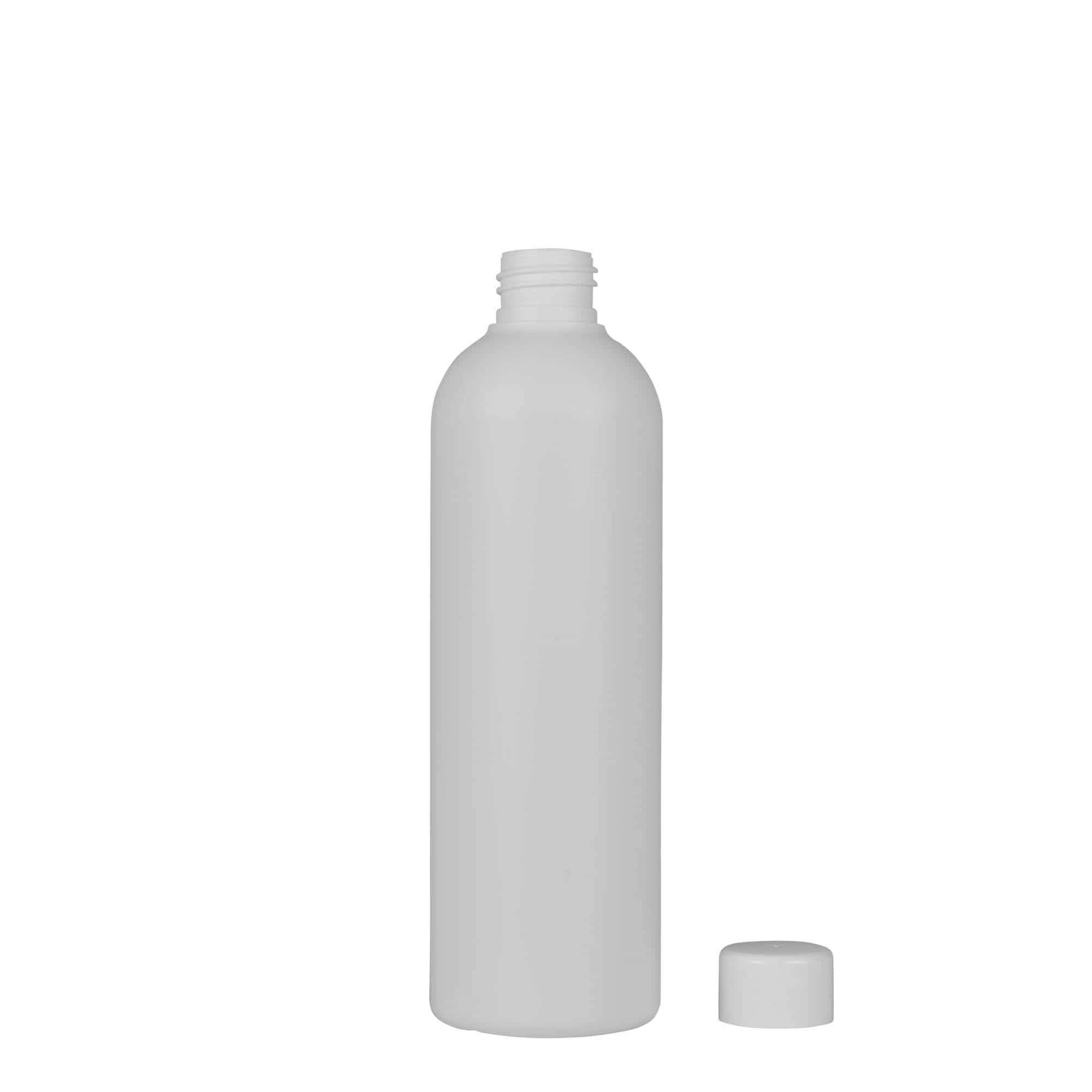 Πλαστικό μπουκάλι 'Tuffy' 300 ml, HDPE, λευκό, στόμιο: GPI 24/410