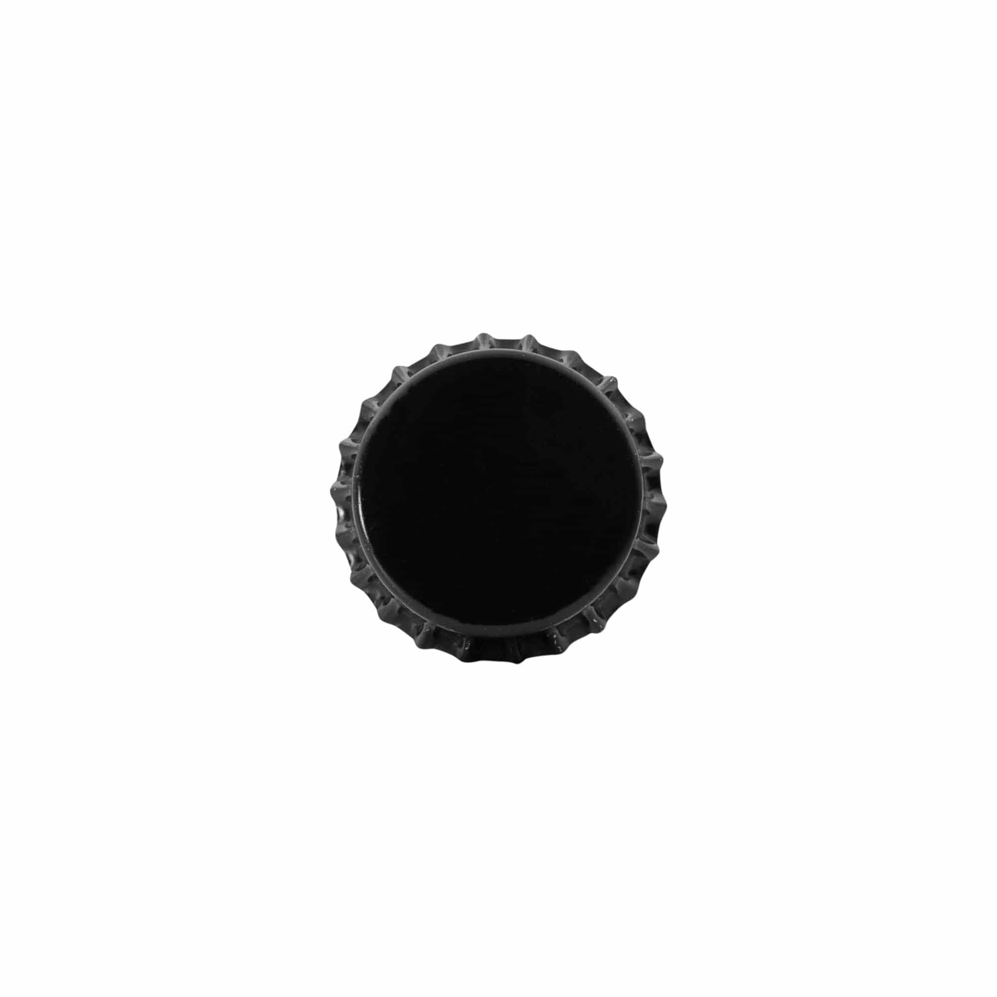 Καπάκια μπουκαλιών 29 mm, μέταλλο, μαύρο
