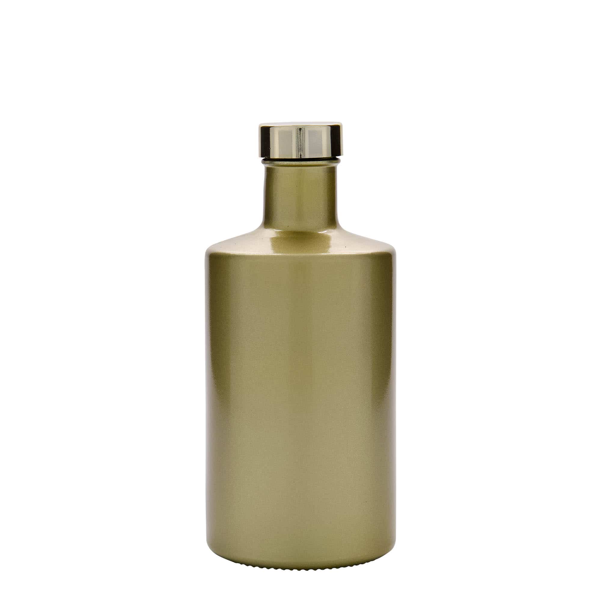 Γυάλινο μπουκάλι 'Caroline' 500 ml, χρυσό, στόμιο: GPI 33
