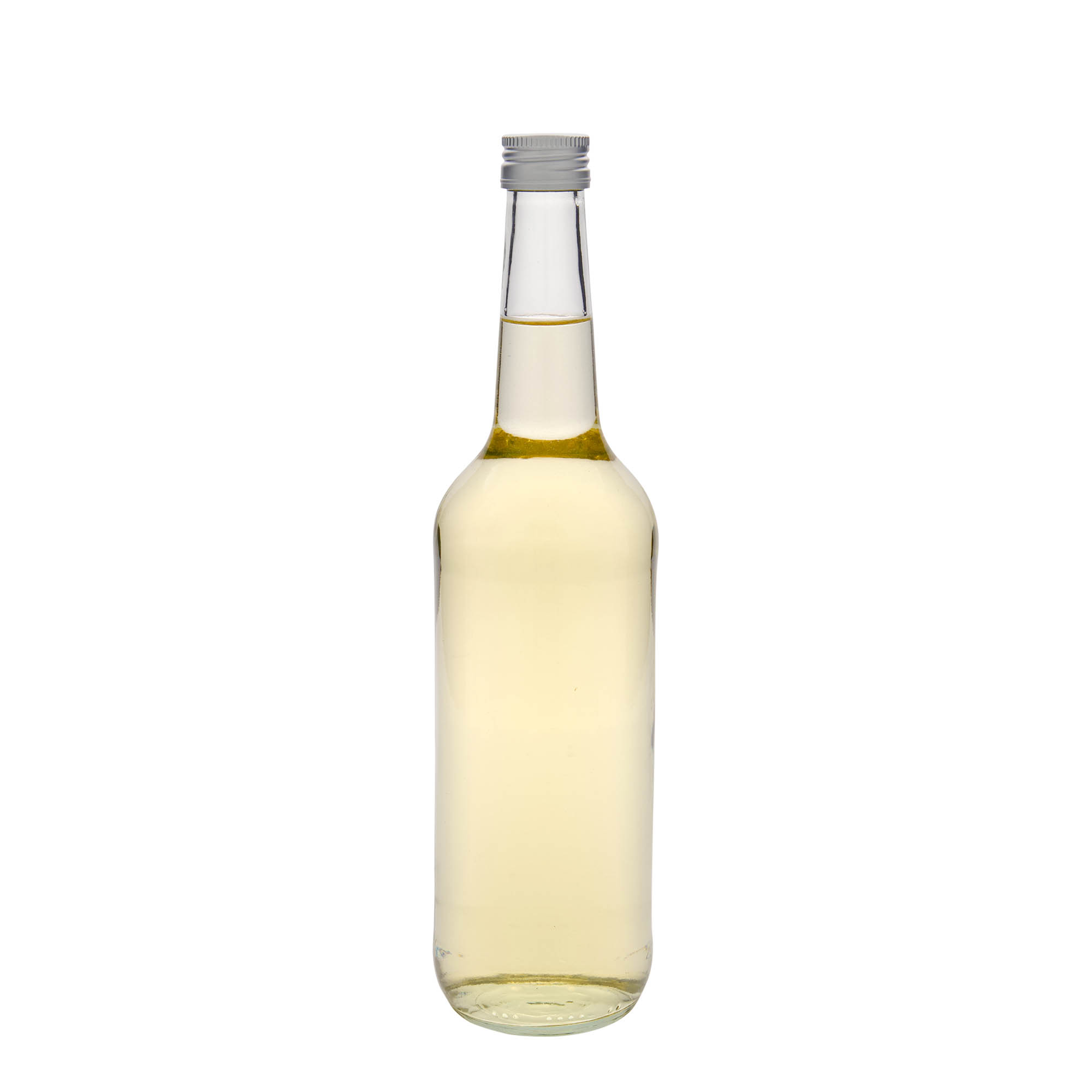 Γυάλινο μπουκάλι με ίσιο λαιμό 700 ml, στόμιο: PP 28 Γυάλινο μπουκάλι με ίσιο λαιμό 700 ml, στόμιο: PP 28
