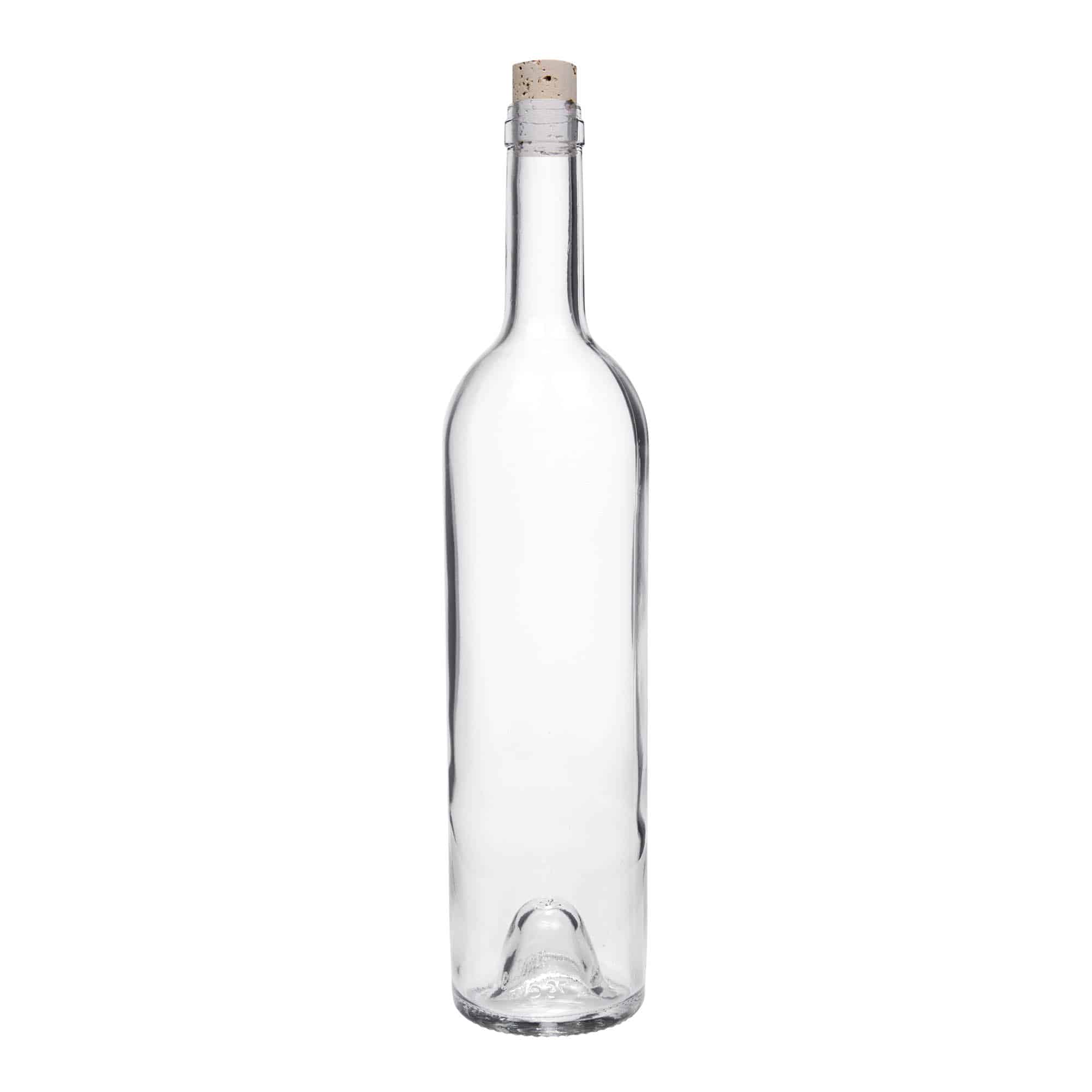 Μπουκάλι κρασιού 'Liberty' 750 ml, πράσινο αντικέ, στόμιο: φελλός