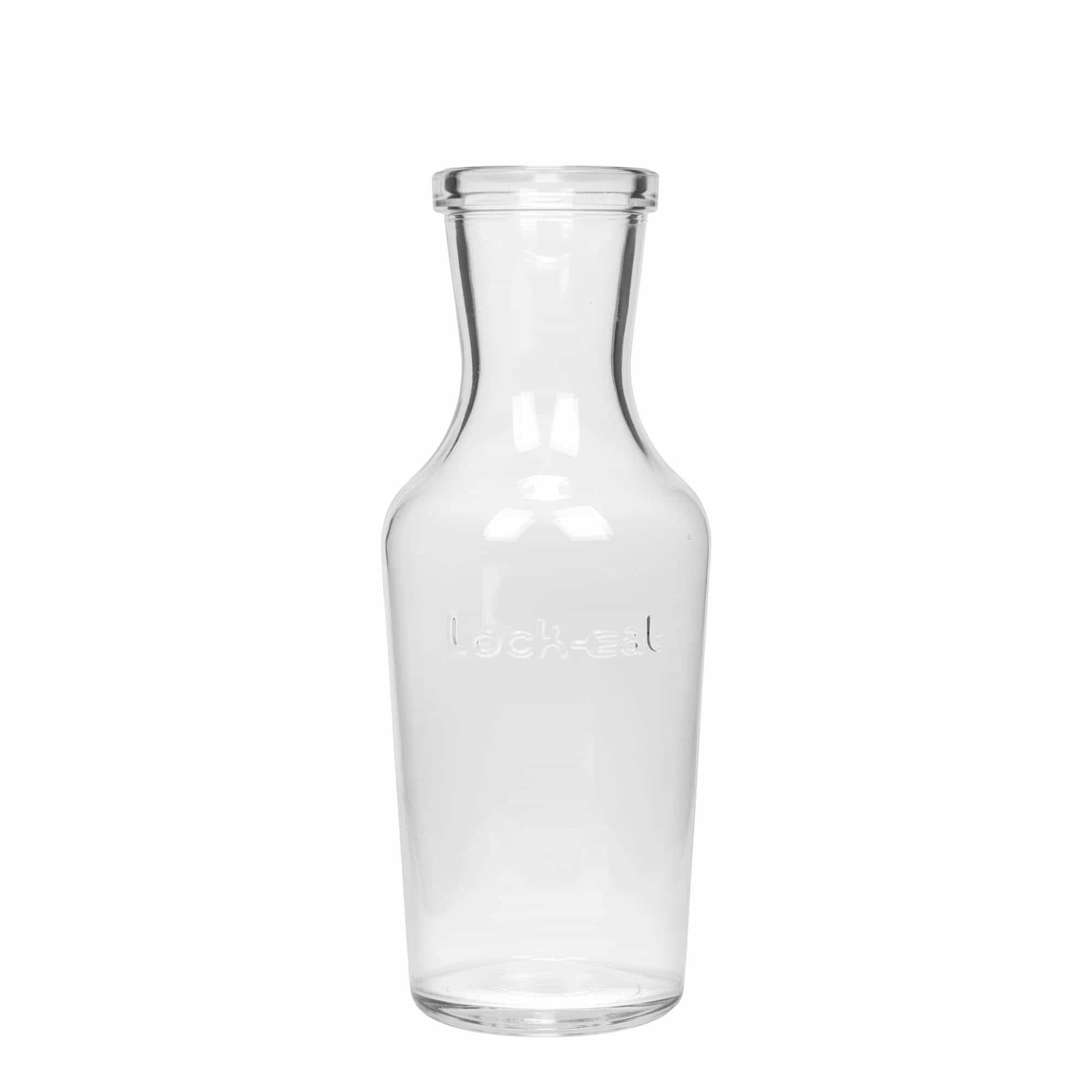 Γυάλινη καράφα 'Lock-Eat' 1.000 ml, στόμιο: καπάκι με κλιπ
