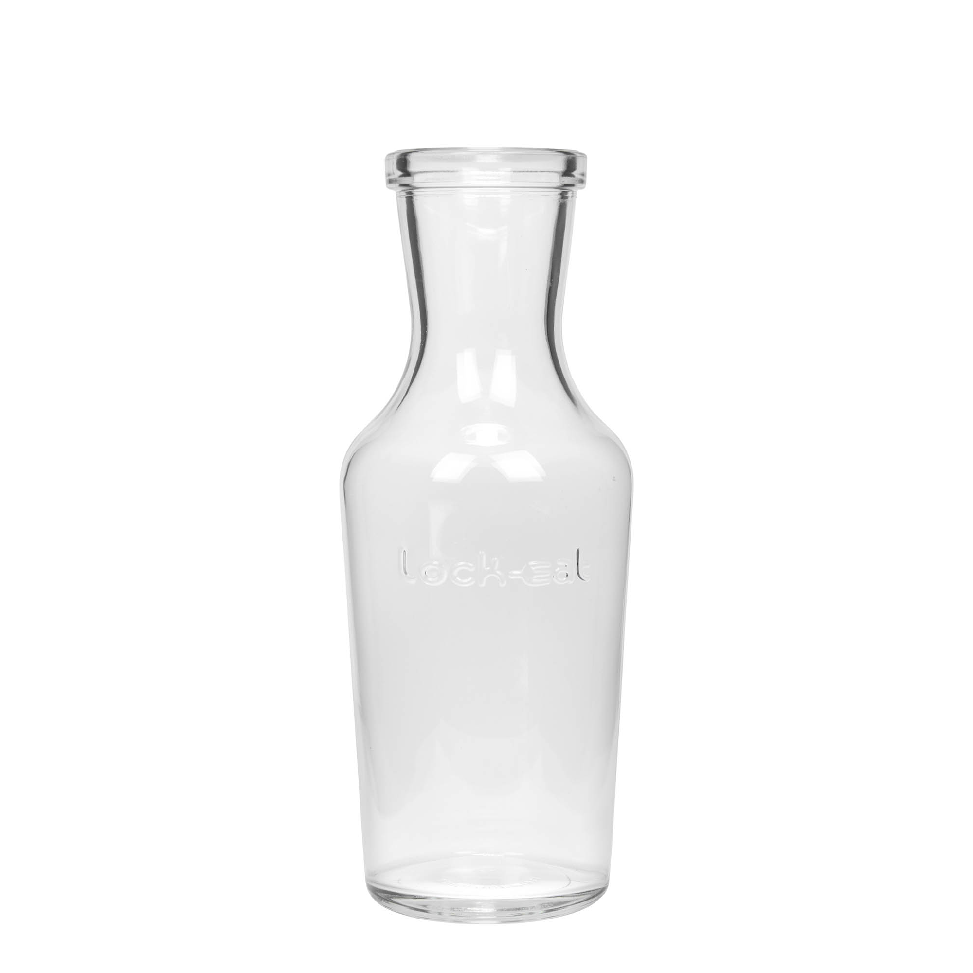 Γυάλινη καράφα 'Lock-Eat' 1.000 ml, στόμιο: καπάκι με κλιπ