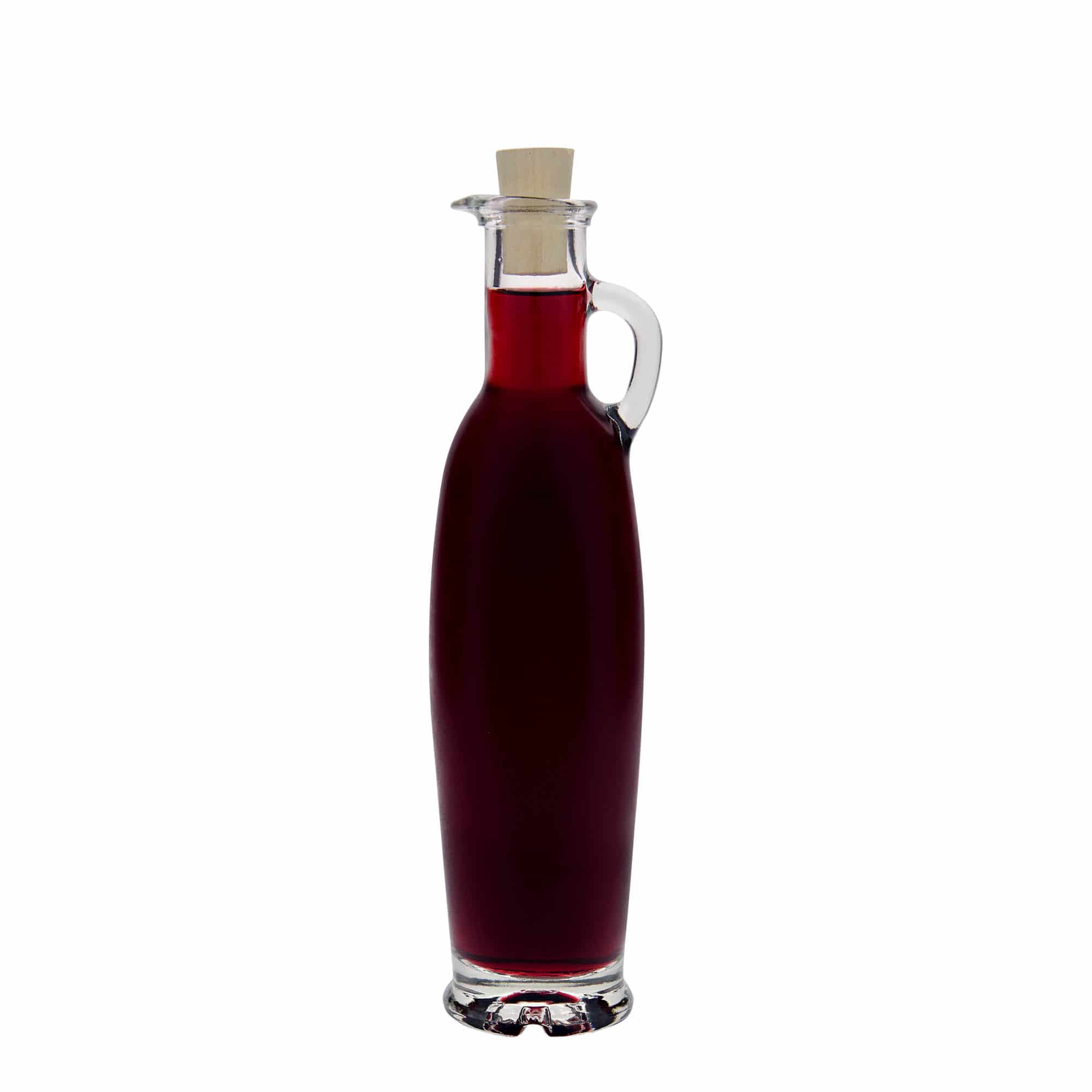 Γυάλινο μπουκάλι 'Simona' 250 ml, στόμιο: φελλός