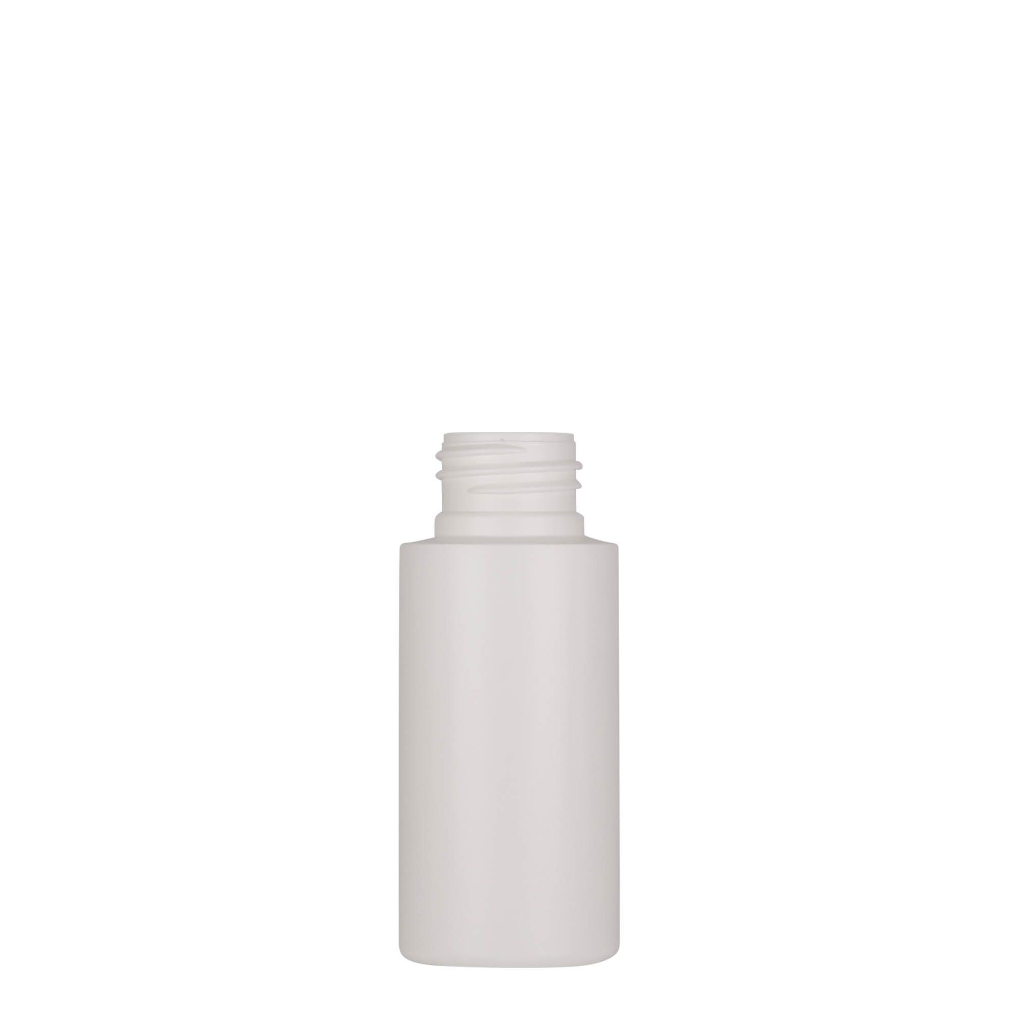 Πλαστικό μπουκάλι 'Pipe' 50 ml, Green HDPE, λευκό, στόμιο: GPI 24/410