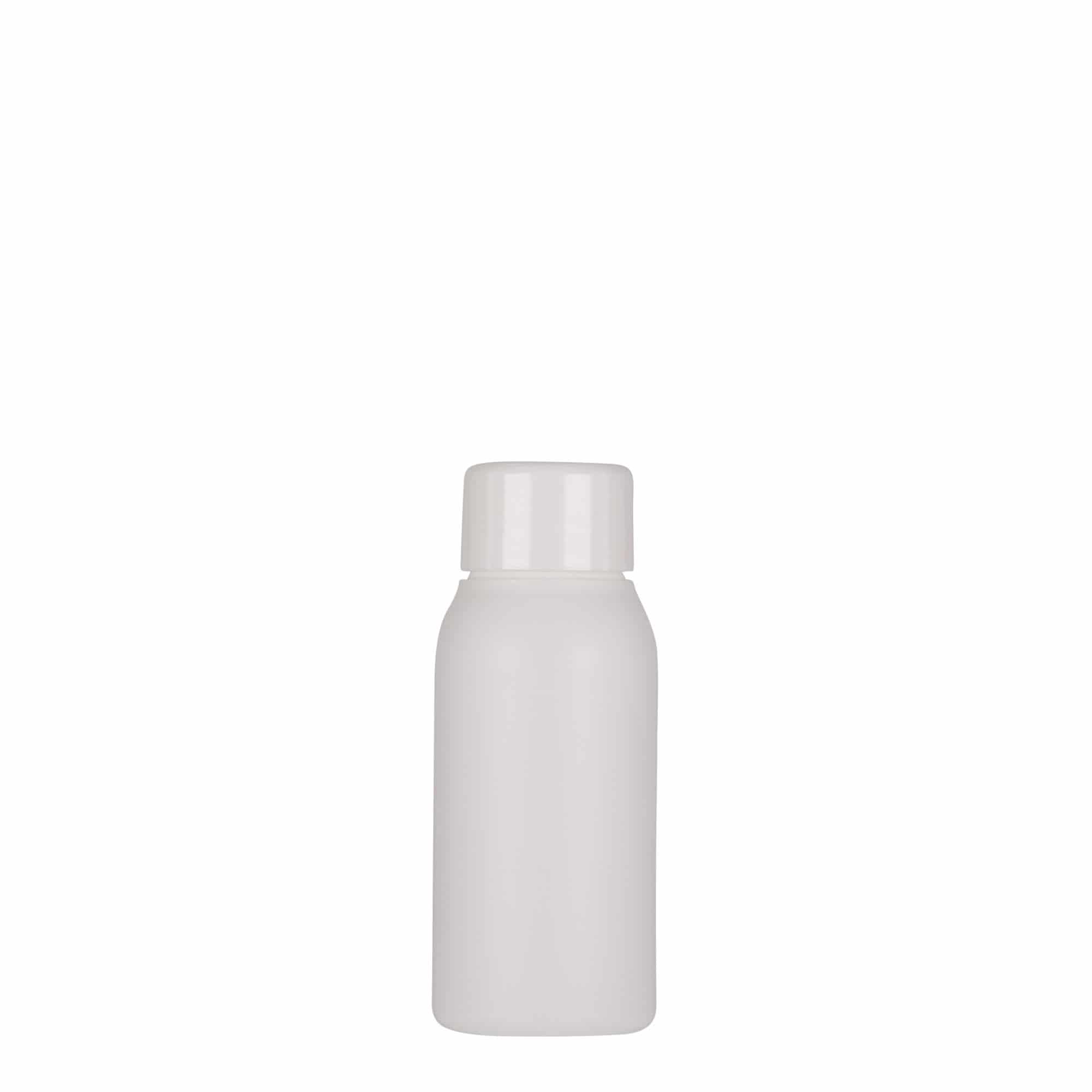 Πλαστικό μπουκάλι 'Tuffy' 50 ml, HDPE, λευκό, στόμιο: GPI 24/410