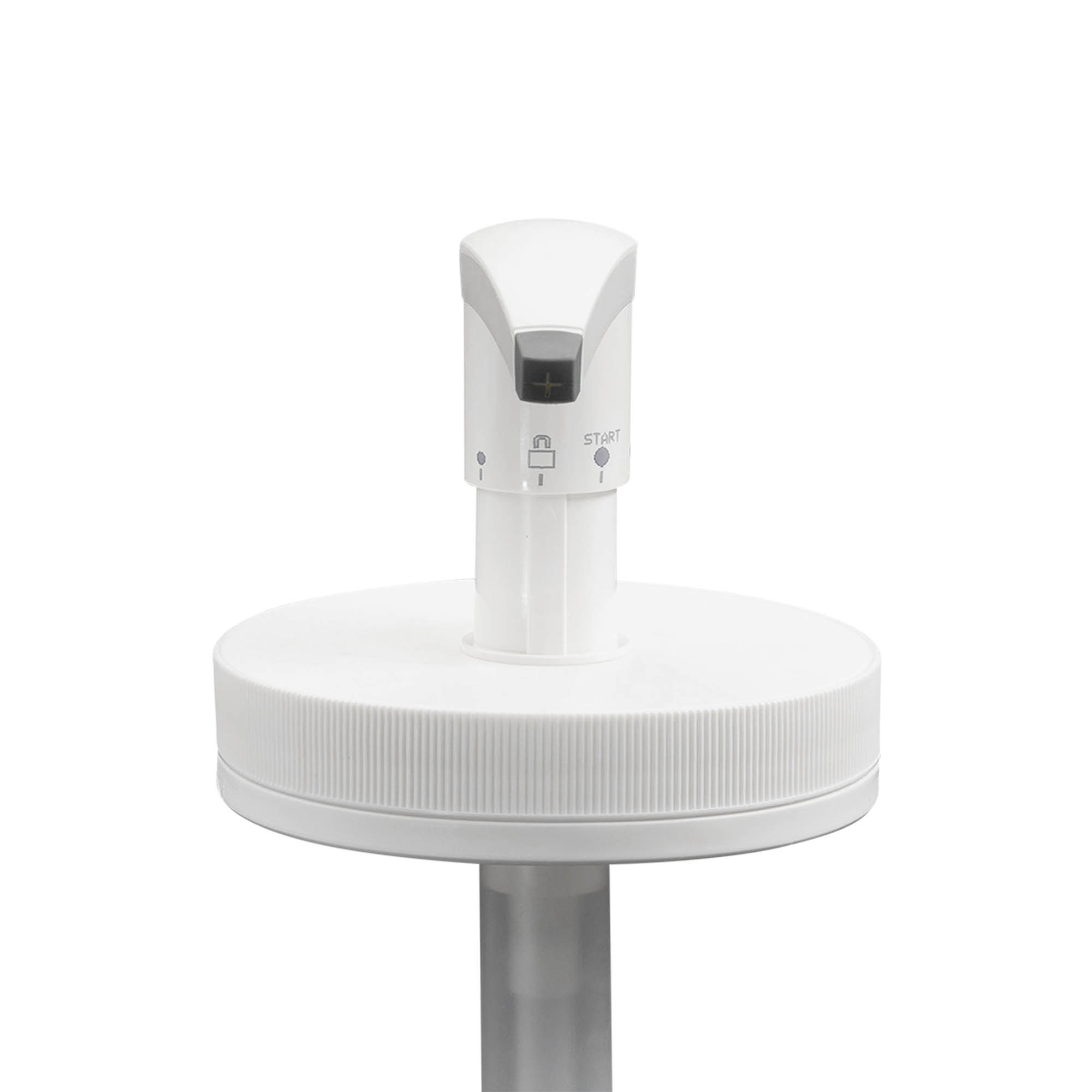 Αντλία για μπουκάλι 'Securibox' 1.240 ml, πλαστικό PE, λευκή, για στόμιο: βιδωτό πώμα