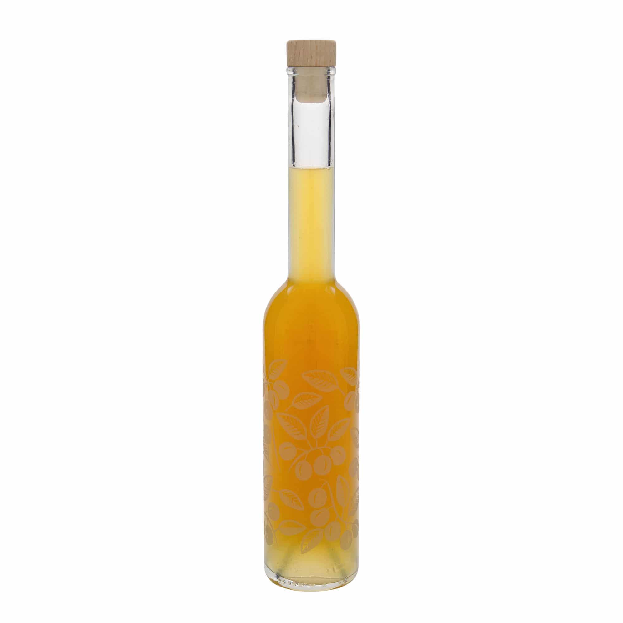 350 ml γυάλινο μπουκάλι 'Opera', σχέδιο: Mirabellen, στόμιο: φελλός