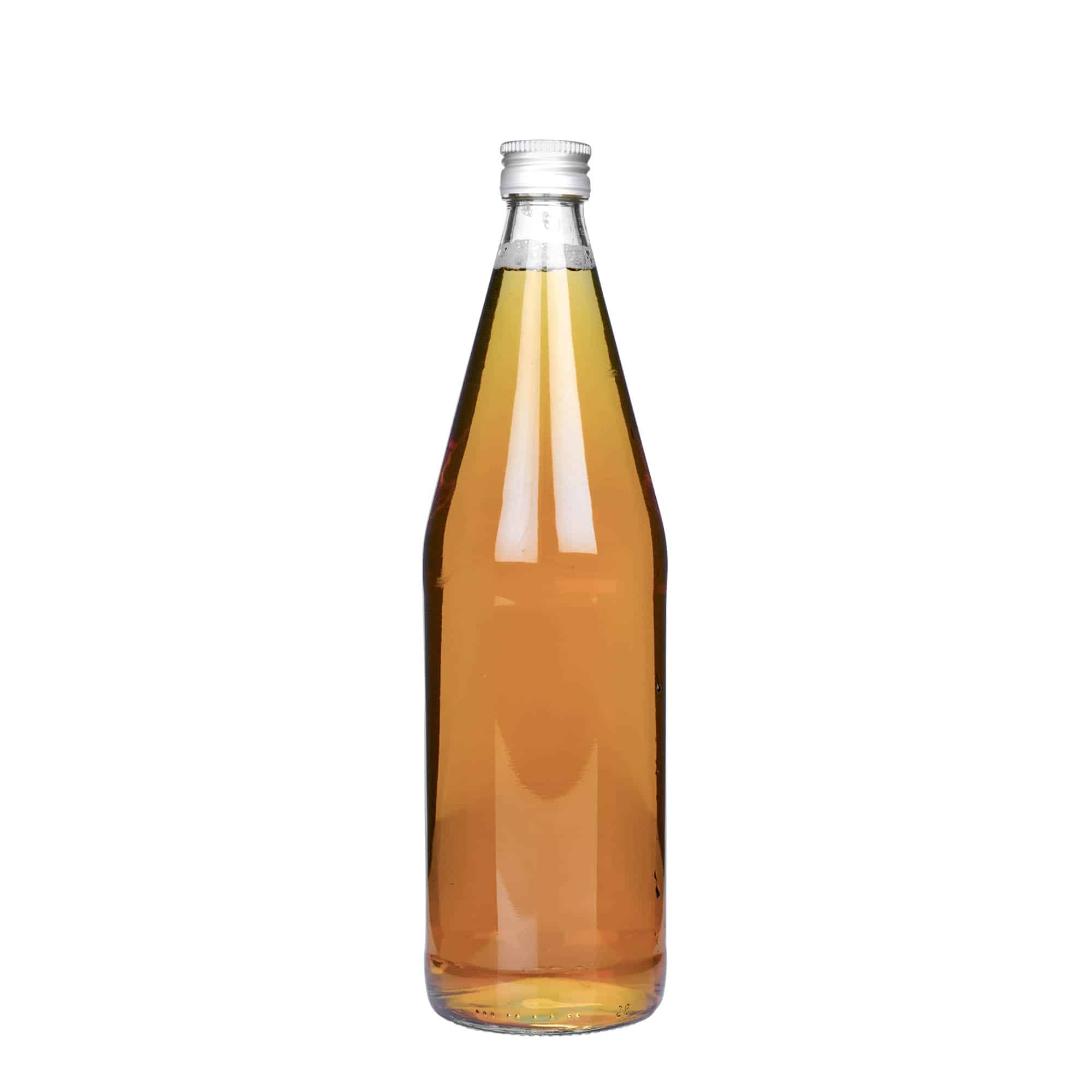 750 ml καθολικό μπουκάλι σε σχήμα καρότου, γυαλί, στόμιο: PP 28