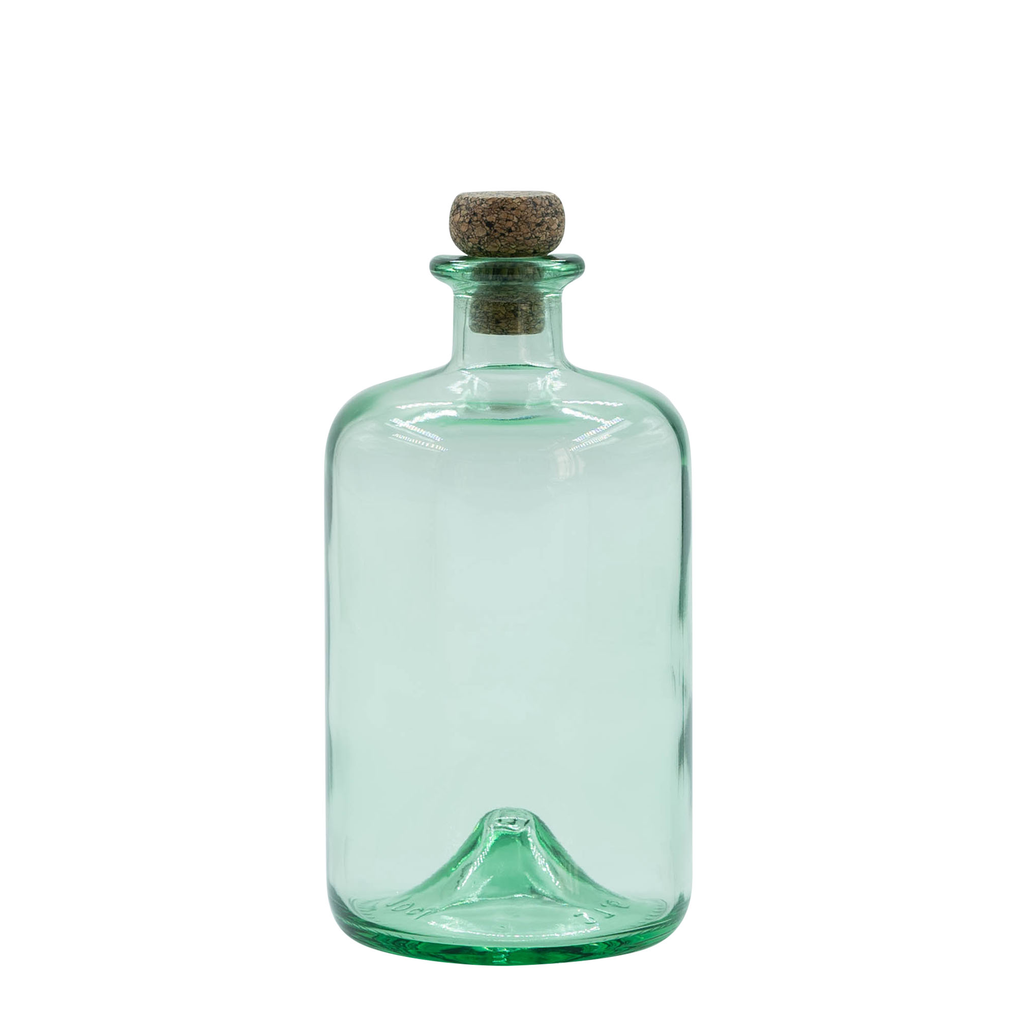 700 ml Glasflasche 'Pharma', Mündung: Kork
