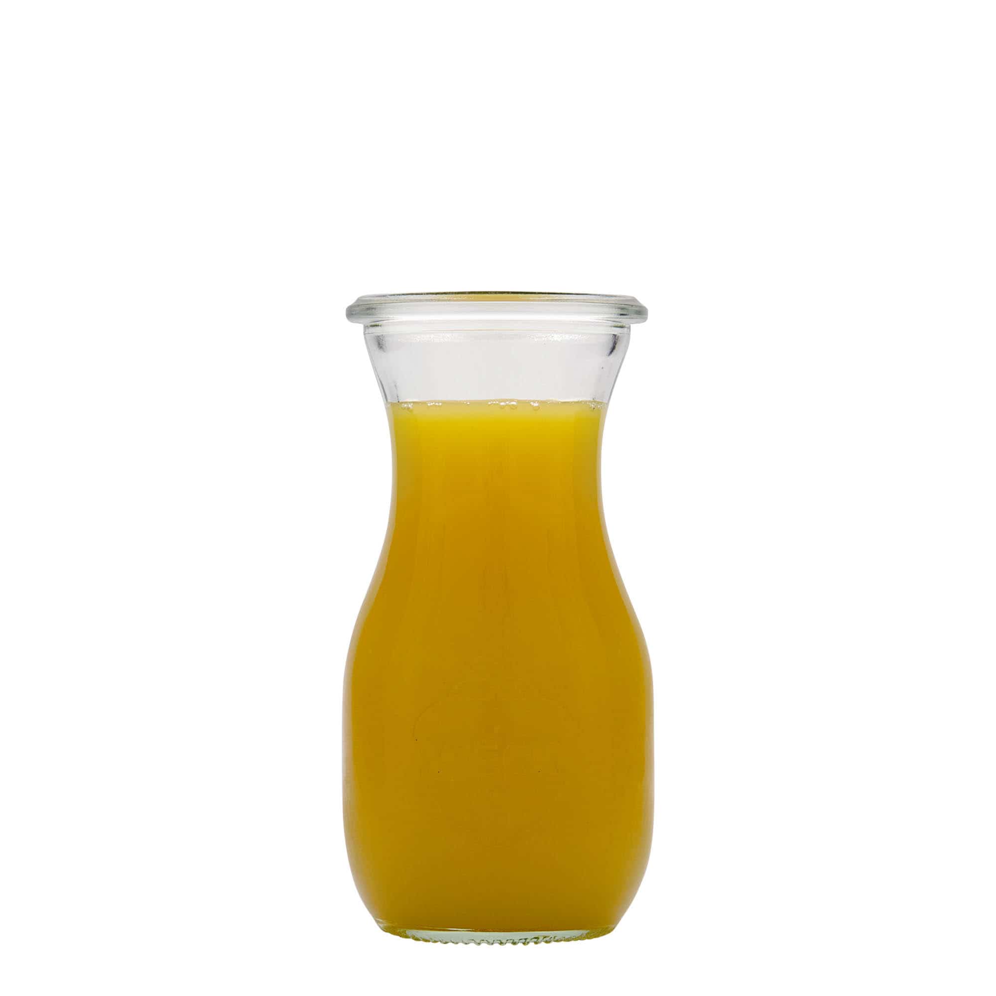 Μπουκάλι για χυμό WECK 250 ml, στόμιο: στρογγυλεμένο χείλος