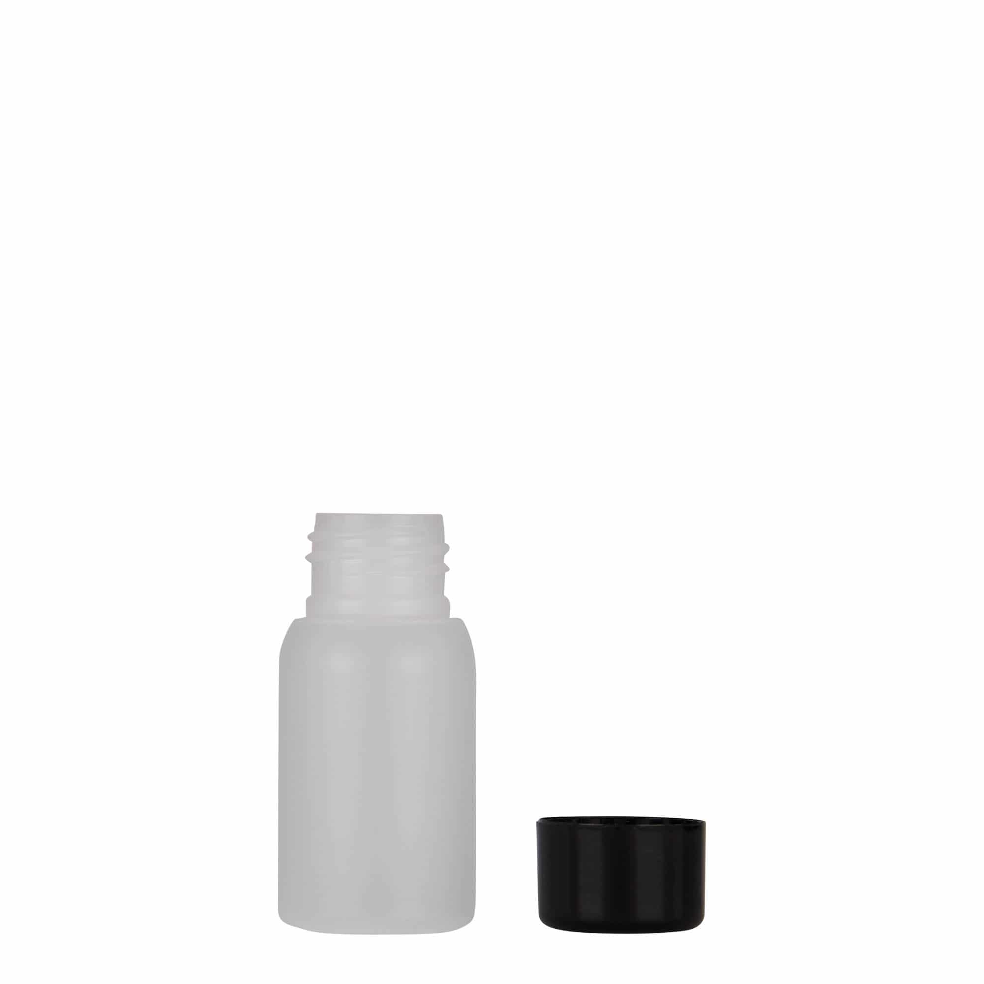 30 ml πλαστικό μπουκάλι 'Tuffy', HDPE, φυσικό, στόμιο: 24/410