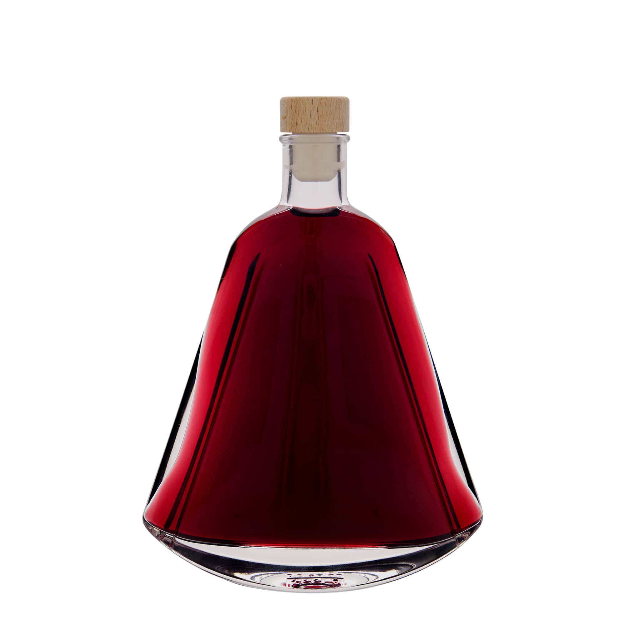 Γυάλινο μπουκάλι 'Maurizio' 350 ml, οβάλ, στόμιο: φελλός