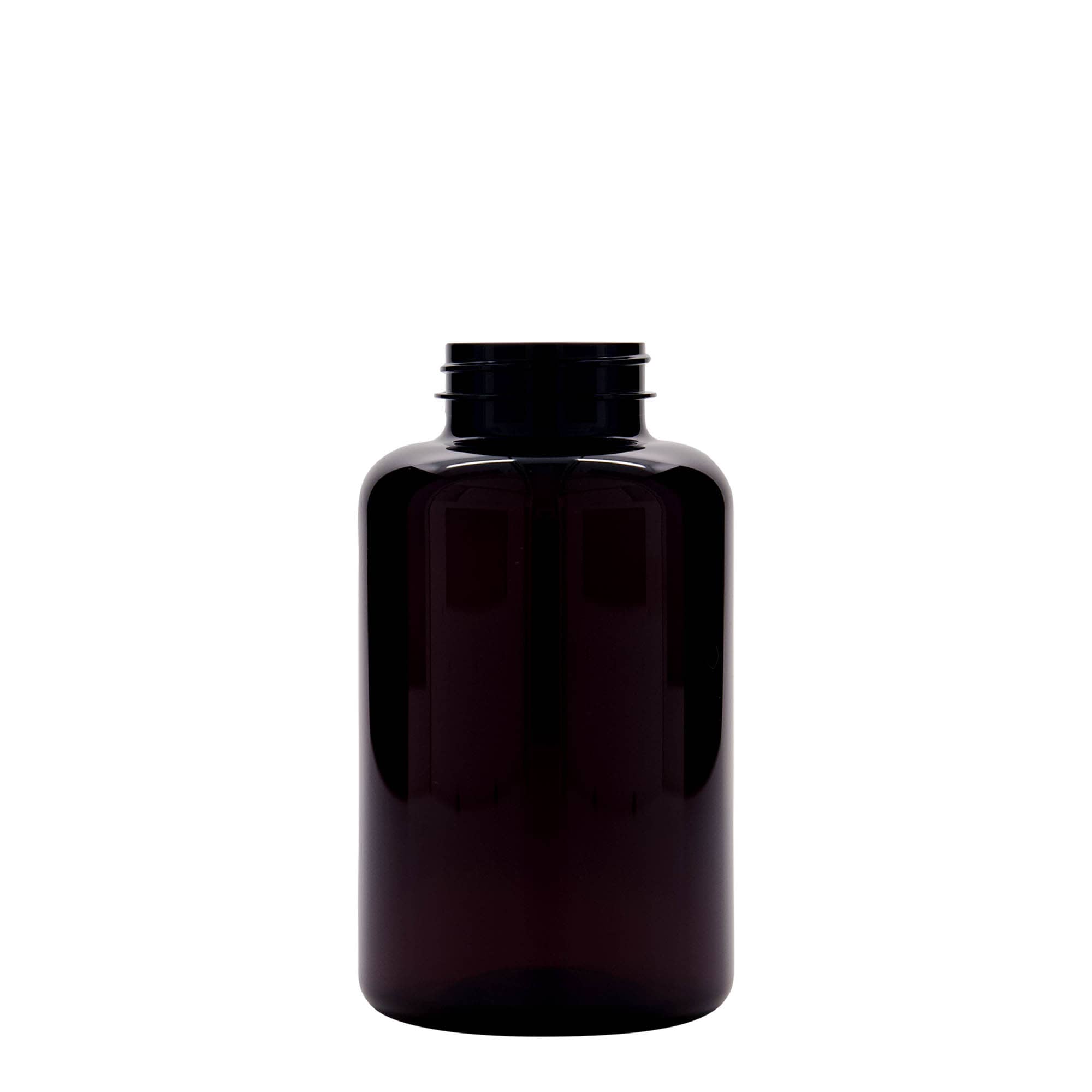 Δοχείο PET 500 ml, πλαστικό, καφέ, στόμιο: GPI 45/400 Δοχείο PET 500 ml, πλαστικό, καφέ, στόμιο: GPI 45/400