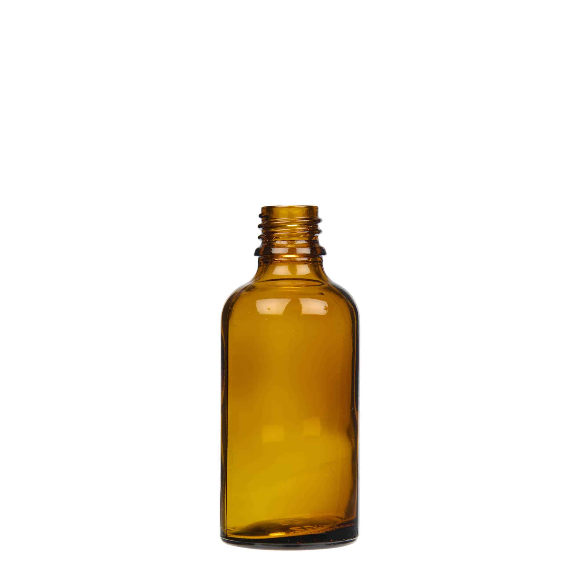 Μπουκάλι ψεκασμού φαρμάκου 50 ml, γυάλινο, καφέ, στόμιο: DIN 18
