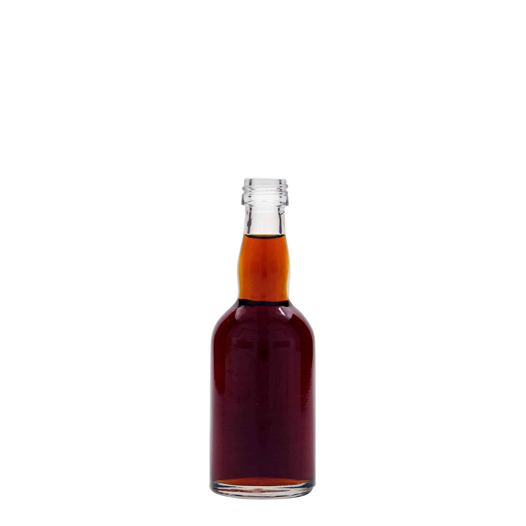 Γυάλινο μπουκάλι 'Proba' 50 ml, στόμιο: PP 18