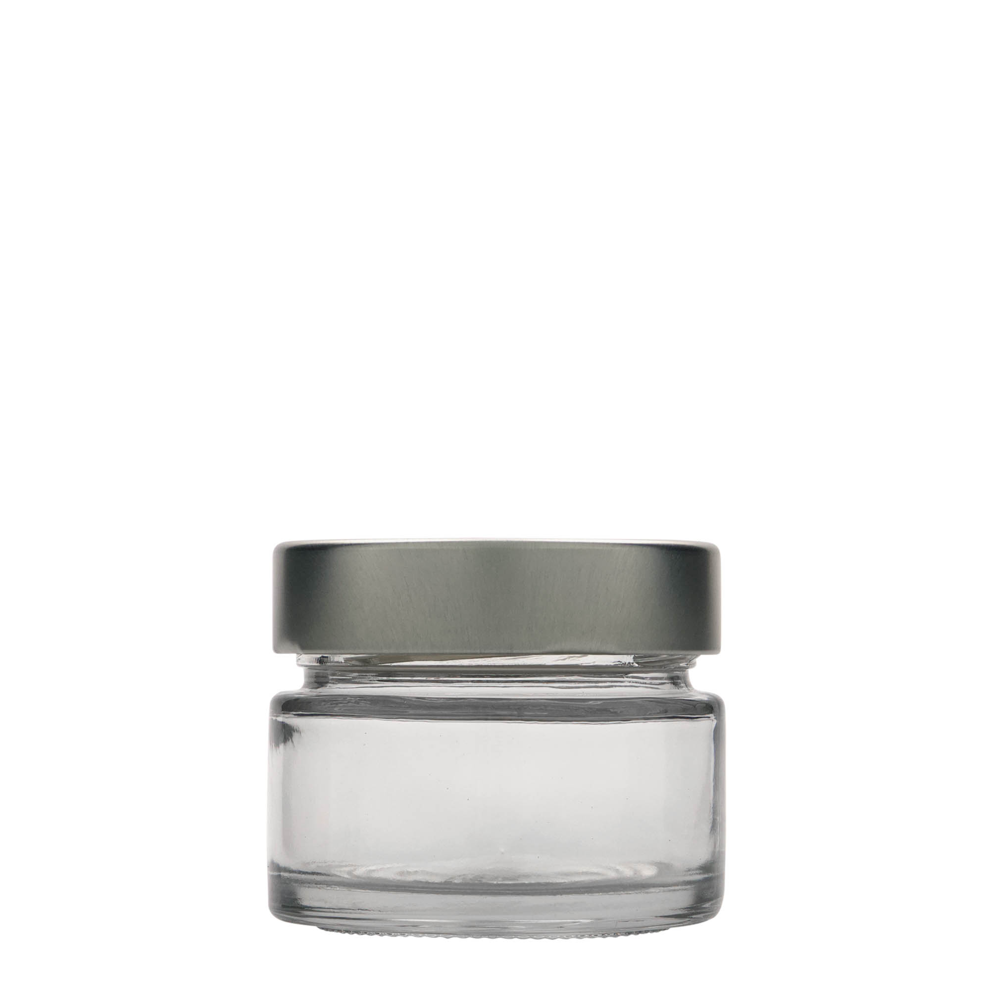 Στρογγυλό βάζο 'Άλμπατρος' 106 ml, στόμιο: extra deep twist-off (EDTO 70) Στρογγυλό βάζο 'Άλμπατρος' 106 ml, στόμιο: extra deep twist-off (EDTO 70)