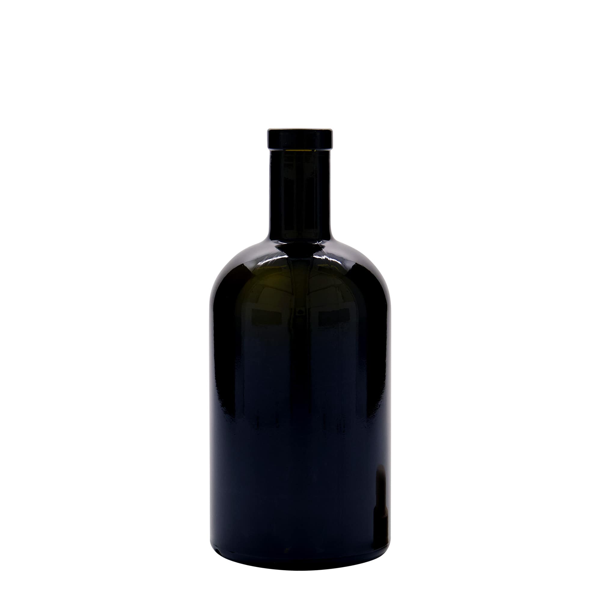 Γυάλινο μπουκάλι 'Farmacia' 500 ml, πράσινο αντικέ, στόμιο: φελλός Γυάλινο μπουκάλι 'Farmacia' 500 ml, πράσινο αντικέ, στόμιο: φελλός
