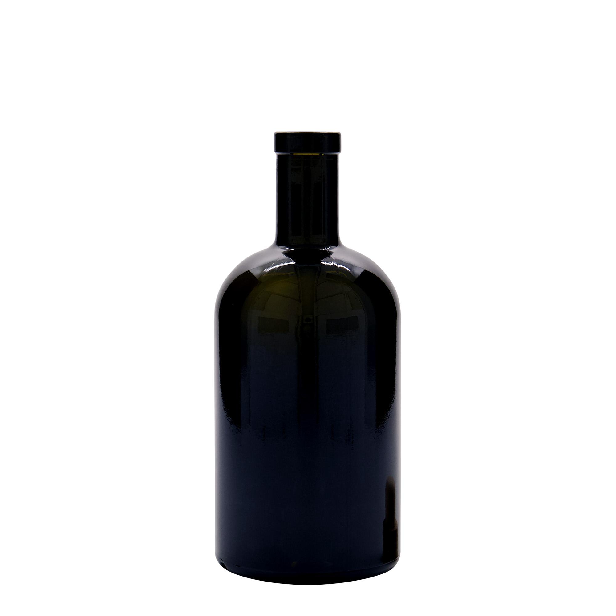 Γυάλινο μπουκάλι 'Farmacia' 500 ml, πράσινο αντικέ, στόμιο: φελλός