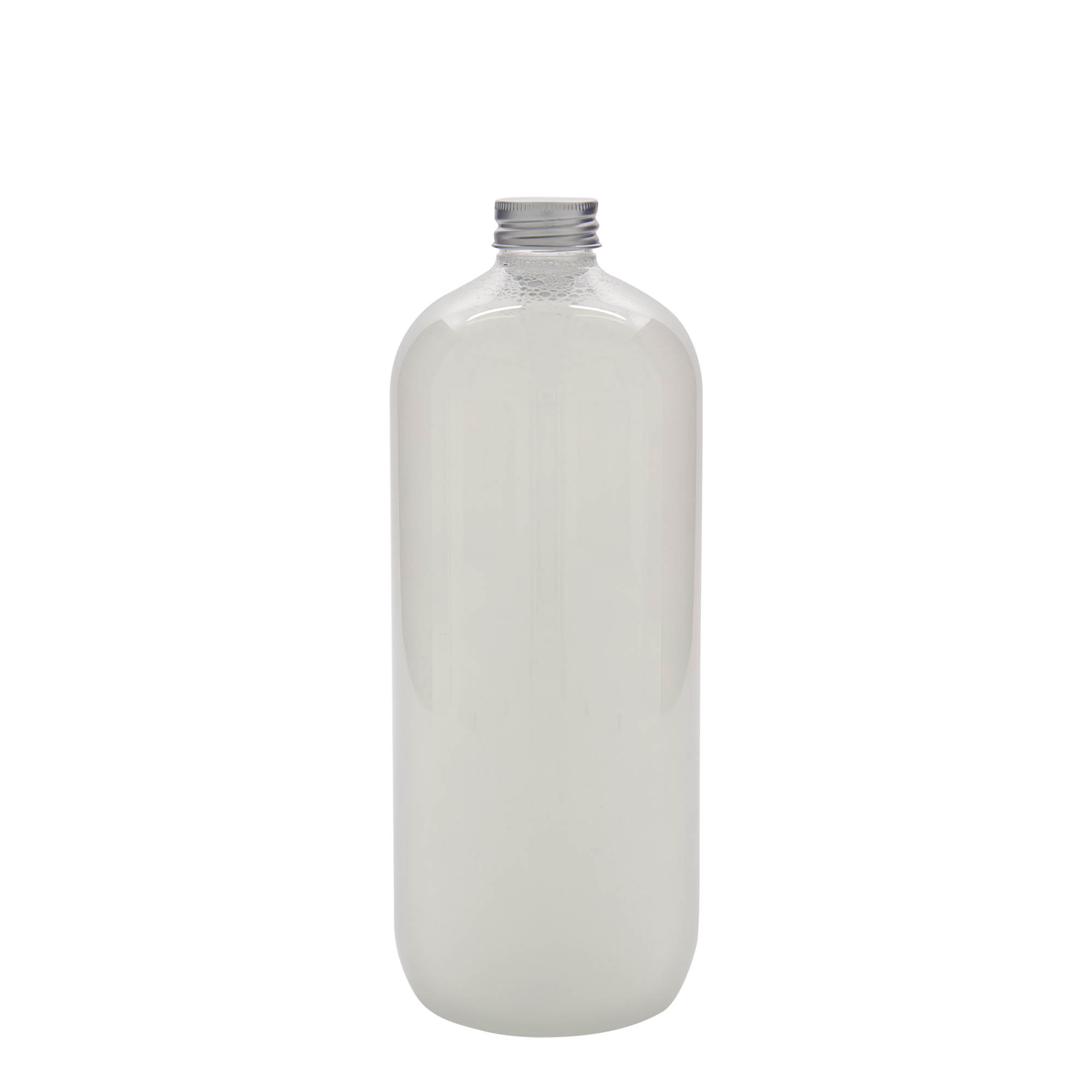 Μπουκάλι PET 'Boston' 1.000 ml, πλαστικό, στόμιο: GPI 28/410 Μπουκάλι PET 'Boston' 1.000 ml, πλαστικό, στόμιο: GPI 28/410