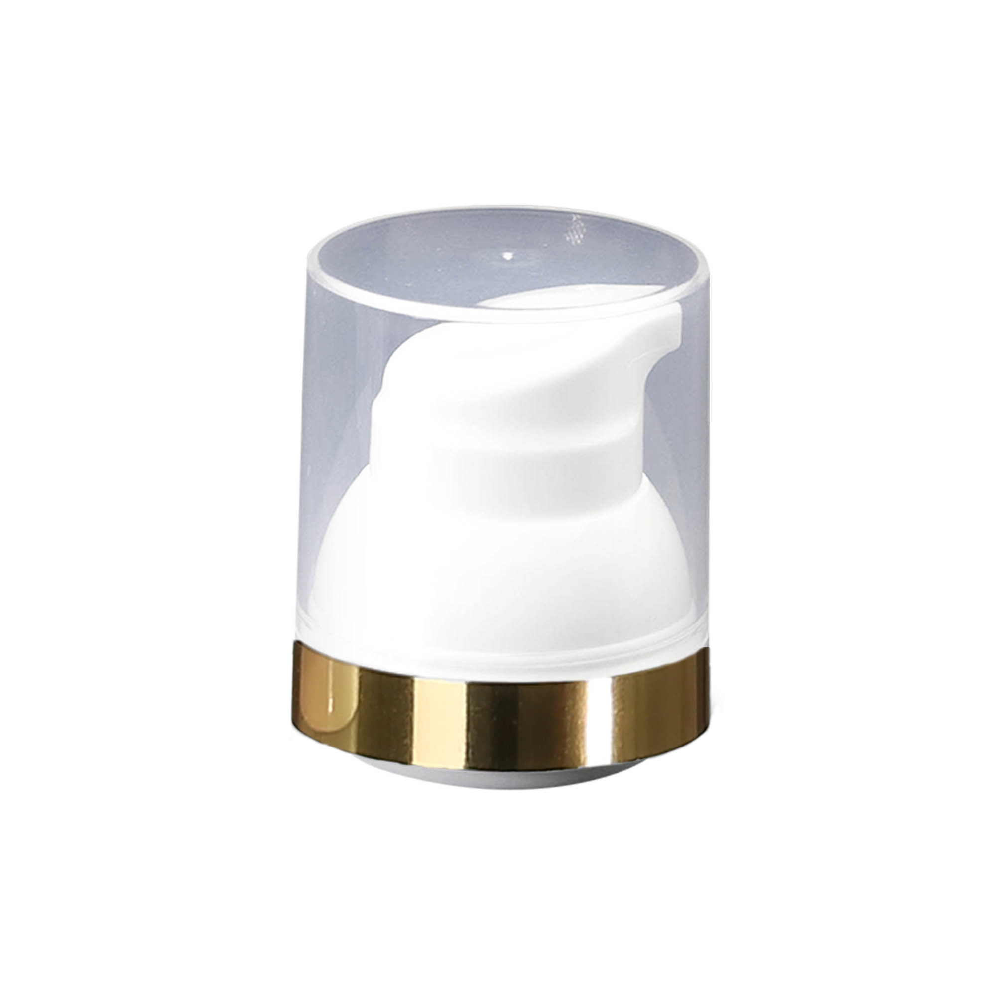 Airless Dispenser Pumpkopf 'Mezzo', PP-Kunststoff, weiß