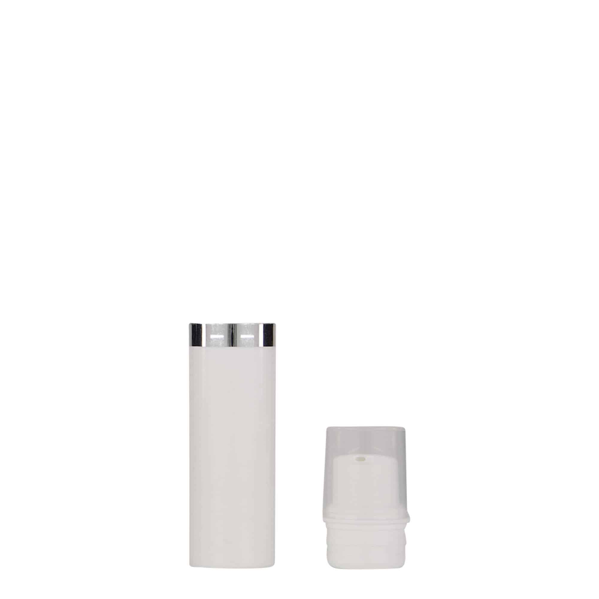 Airless Dispenser 'Nano' 10 ml, πλαστικό PP, λευκό
