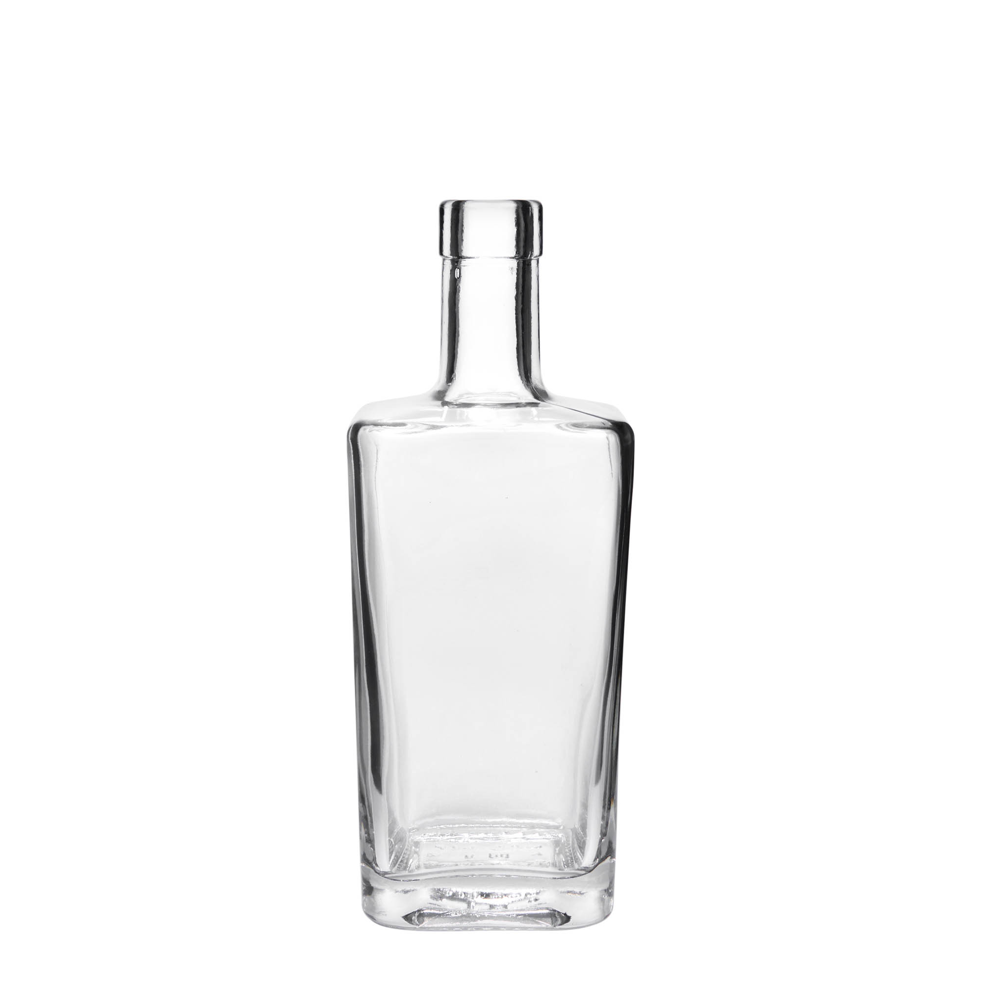 Γυάλινο μπουκάλι 'Noel' 500 ml, τετράγωνο, στόμιο: φελλός