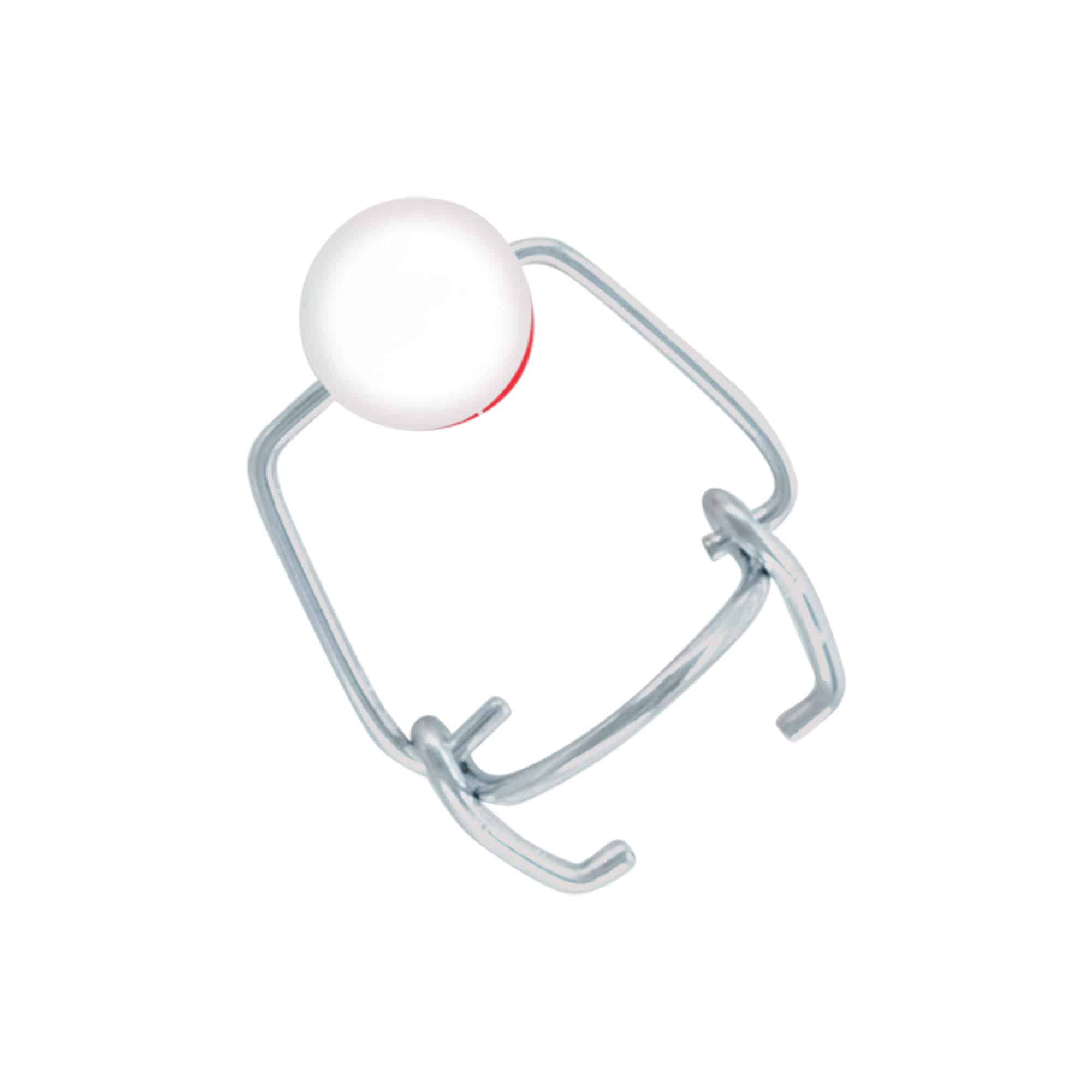 Μικρό μηχανικό πώμα, πλαστικό, κόκκινο-λευκό Μικρό μηχανικό πώμα, πλαστικό, κόκκινο-λευκό