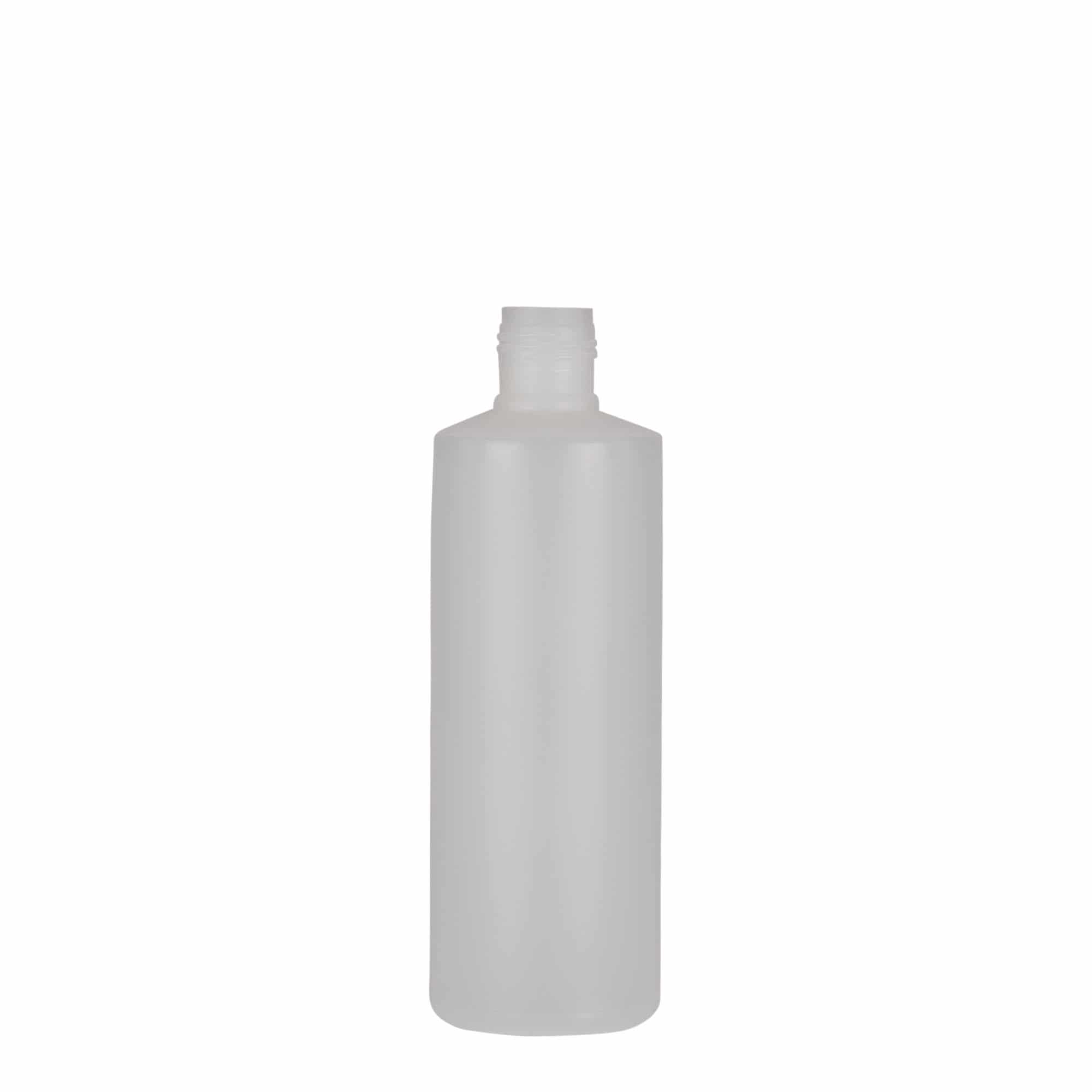 Στρογγυλό μπουκάλι 200 ml, πλαστικό PE, φυσικό χρώμα, στόμιο: βιδωτό πώμα Στρογγυλό μπουκάλι 200 ml, πλαστικό PE, φυσικό χρώμα, στόμιο: βιδωτό πώμα