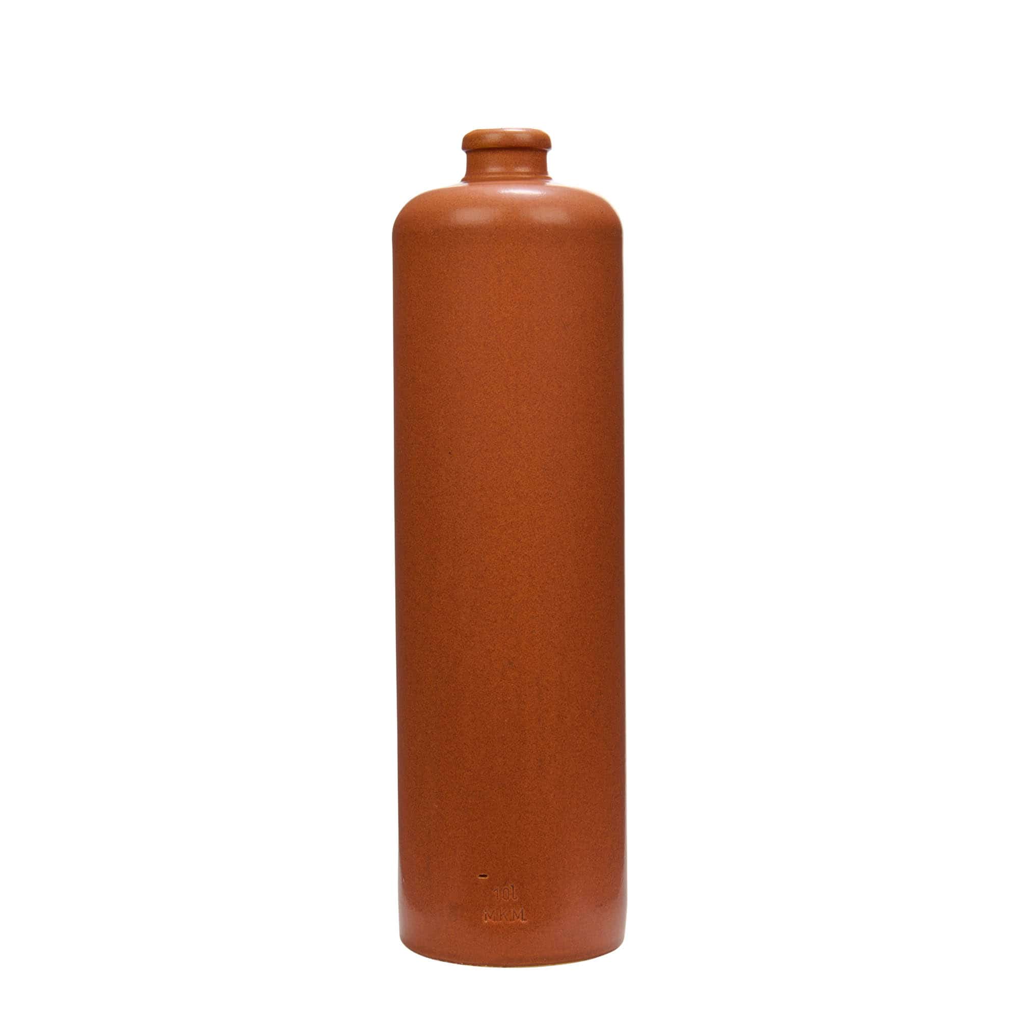 Κεραμικό μπουκάλι 1.000 ml, κεραμικό, κόκκινο-καφέ, στόμιο: φελλός Κεραμικό μπουκάλι 1.000 ml, κεραμικό, κόκκινο-καφέ, στόμιο: φελλός