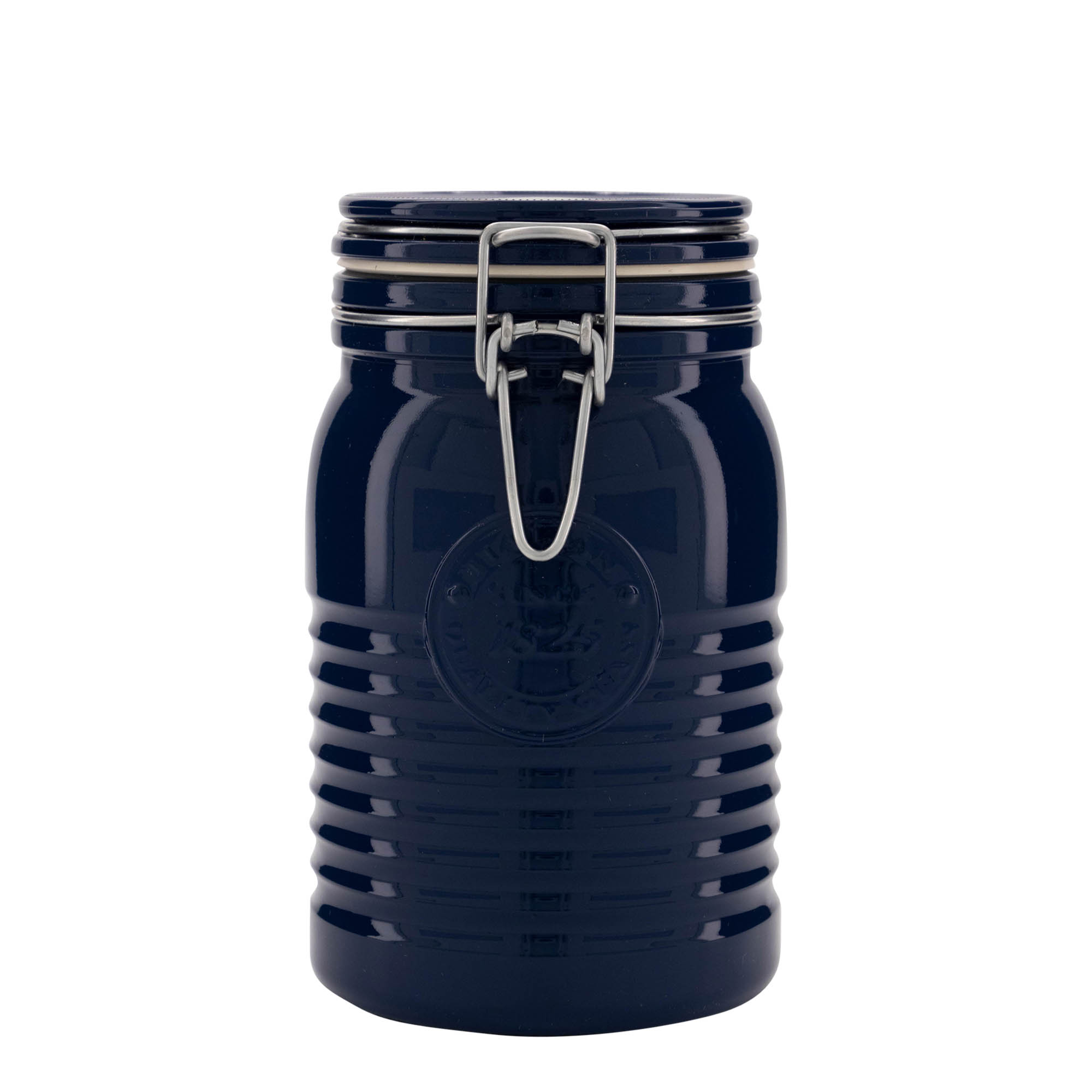 Βάζο με καπάκι με κλιπ 'Officina 1825' 1.000 ml, μπλε, στόμιο: καπάκι με κλιπ