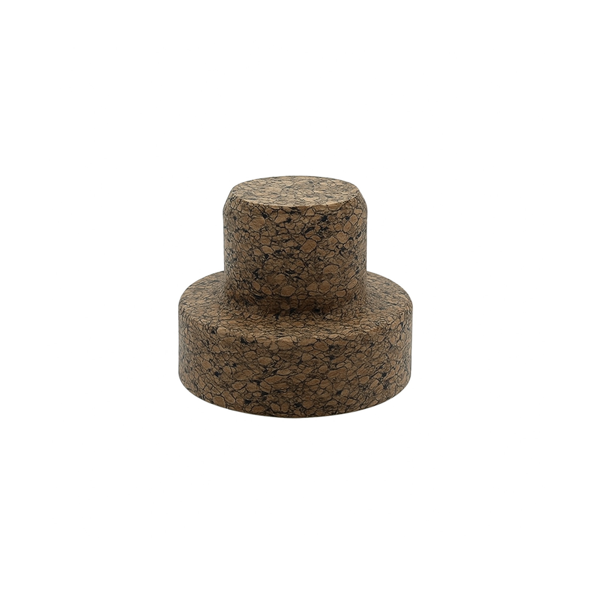 Griffkorken 'Sharp' 22,5 mm, Corkcoal, für Mündung: Kork Tellermündung Griffkorken 'Sharp' 22,5 mm, Corkcoal, für Mündung: Kork Tellermündung