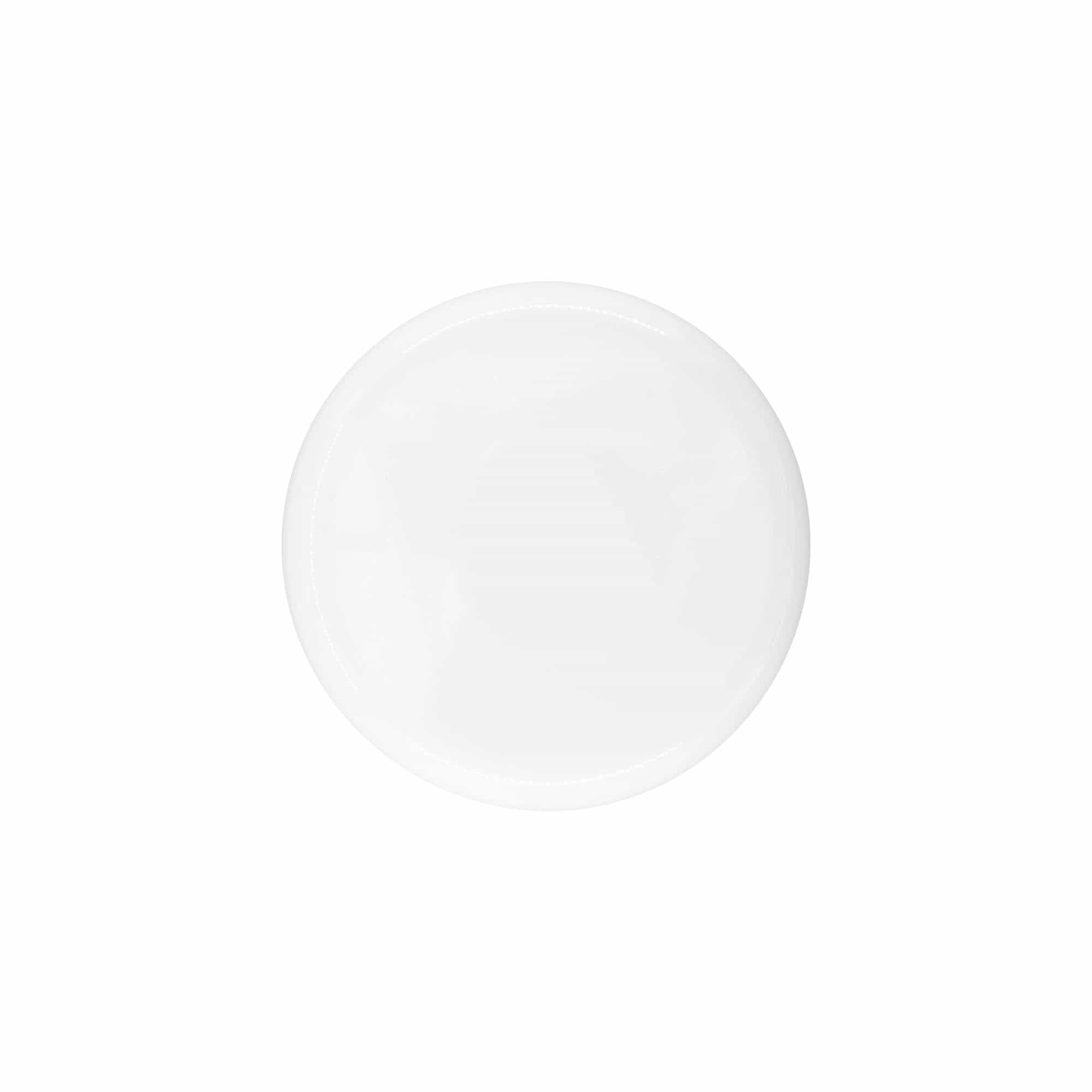 Βιδωτό πώμα για το μπουκάλι 'Bianca' 150 ml, πλαστικό PP, λευκό
