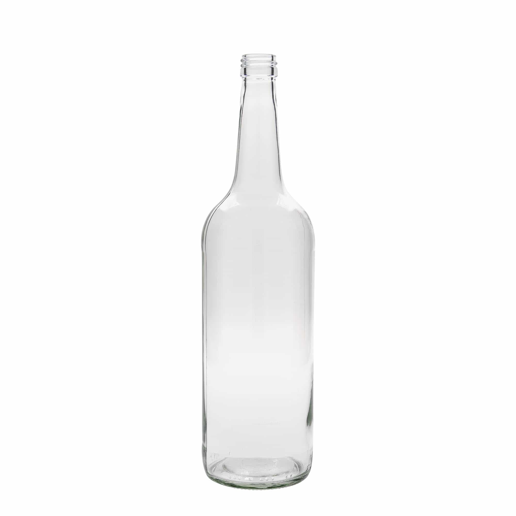 1.000 ml γυάλινο μπουκάλι με ίσιο λαιμό, στόμιο: PP 28