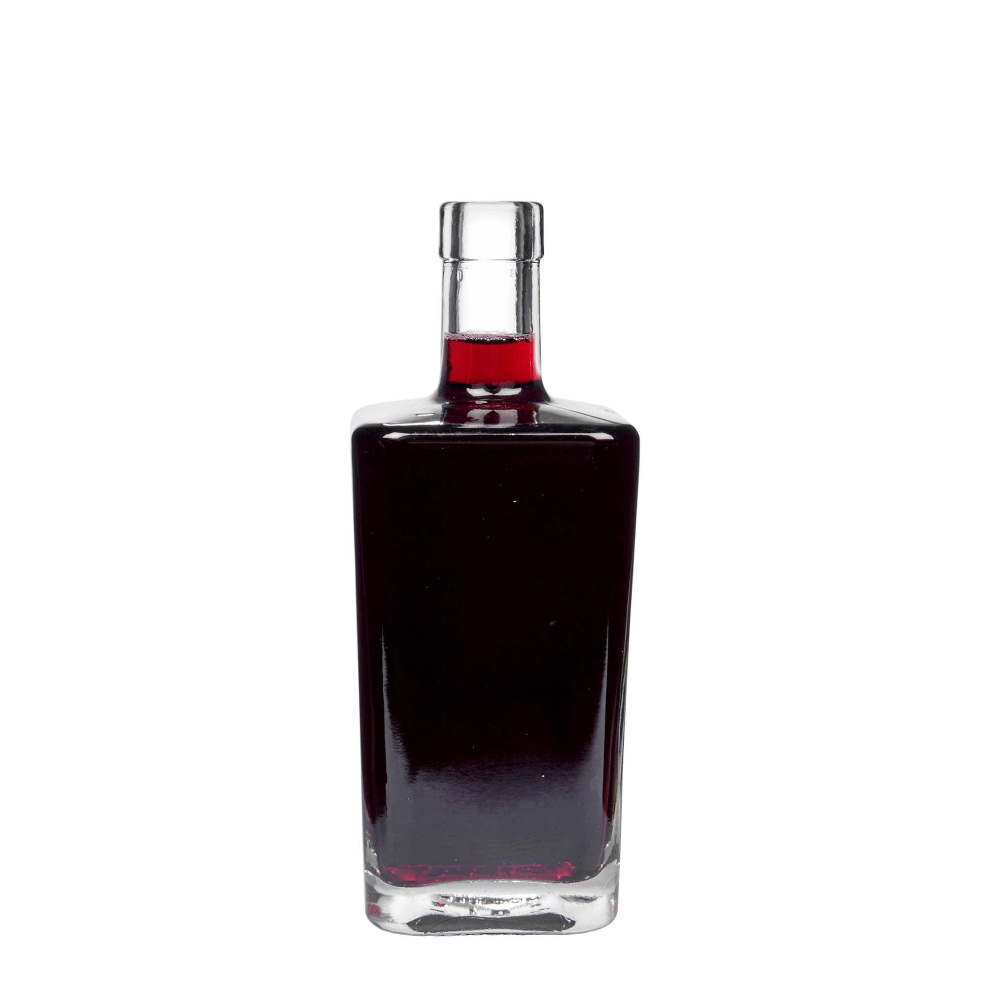 Γυάλινο μπουκάλι 'Noel' 500 ml, τετράγωνο, στόμιο: φελλός