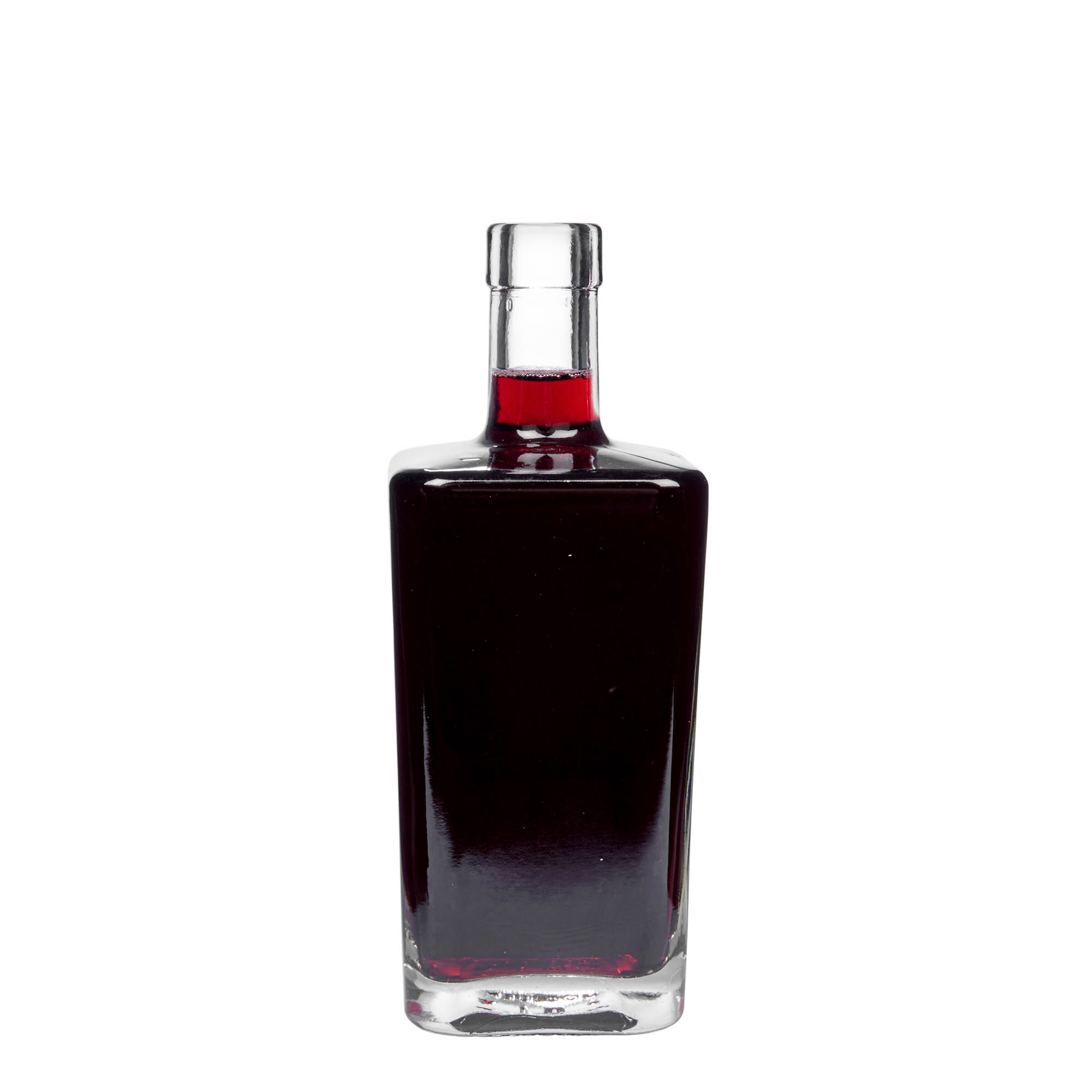 Γυάλινο μπουκάλι 'Noel' 500 ml, τετράγωνο, στόμιο: φελλός