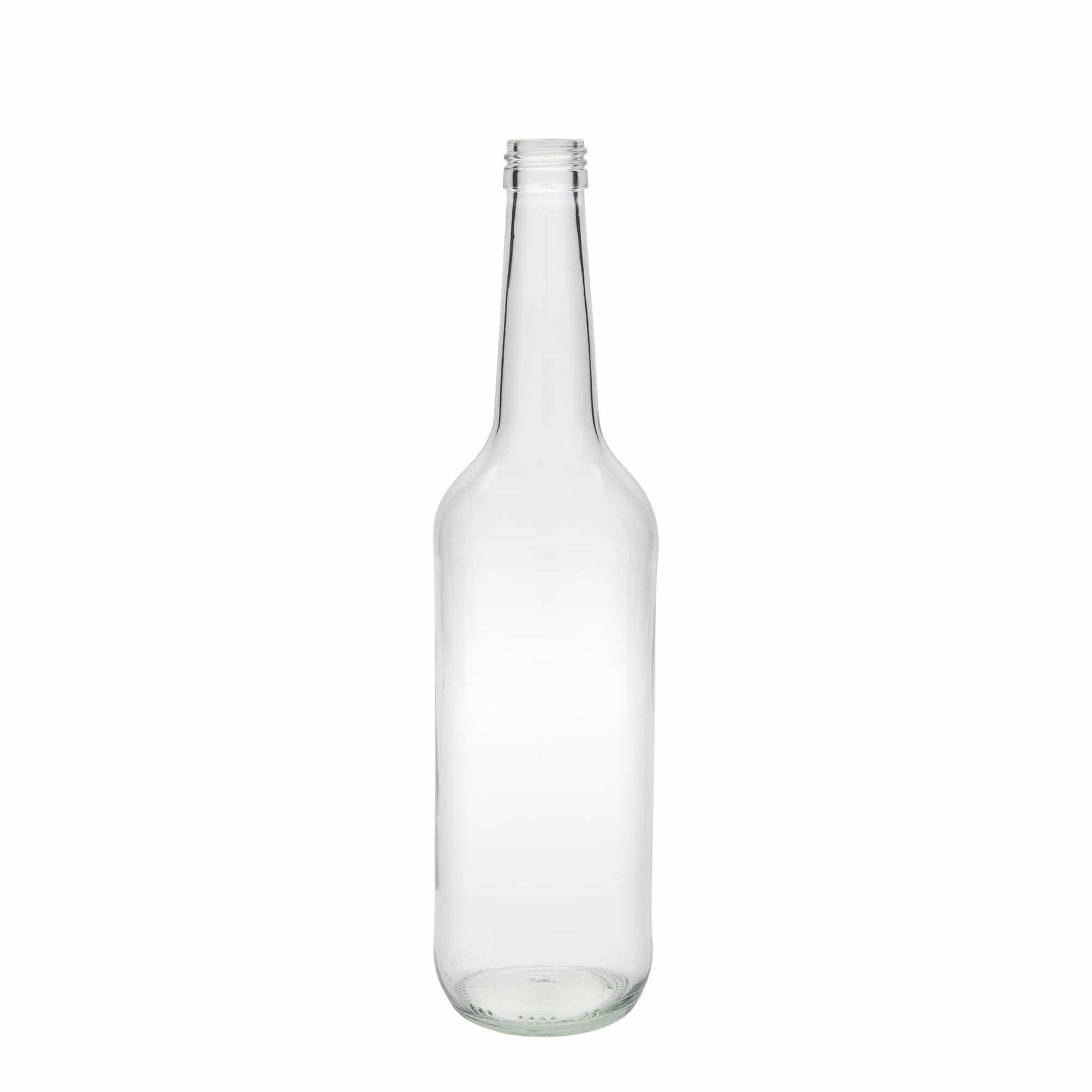 Γυάλινο μπουκάλι με ίσιο λαιμό 700 ml, στόμιο: PP 28