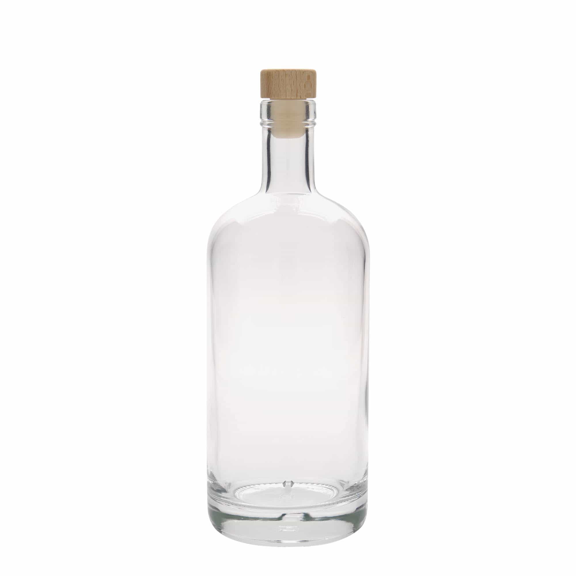 Γυάλινο μπουκάλι 'Linea Uno' 700 ml, στόμιο: φελλός