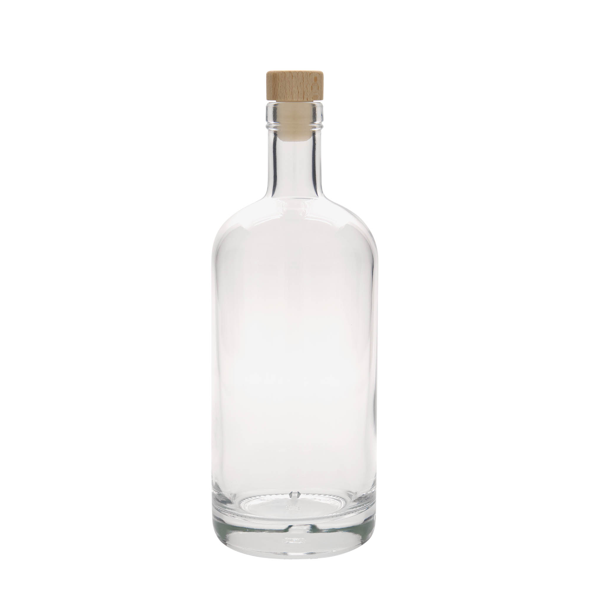 Γυάλινο μπουκάλι 'Linea Uno' 700 ml, στόμιο: φελλός