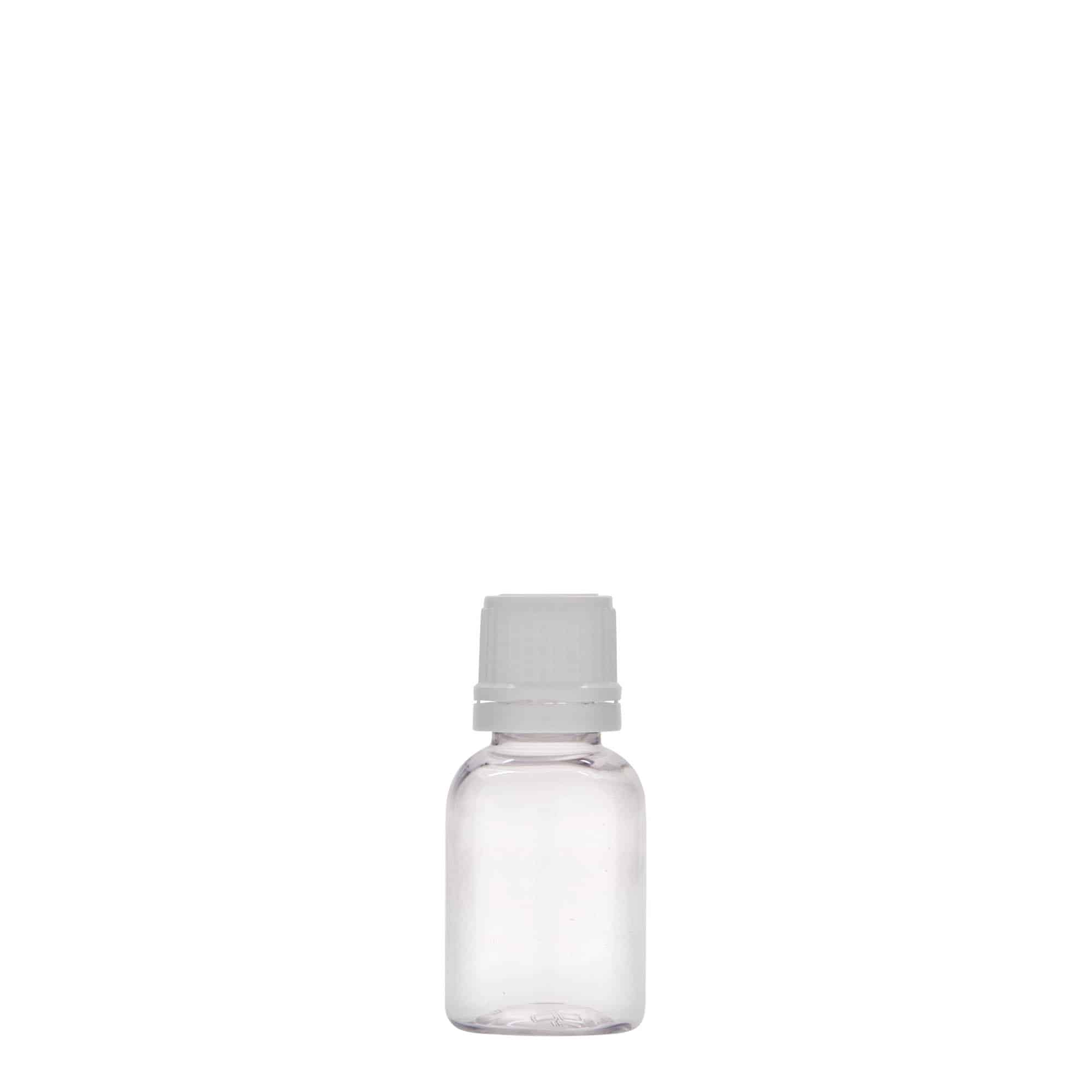 Μπουκάλι φαρμάκου PET 'Easy Living' 20 ml, πλαστικό, στόμιο: DIN 18