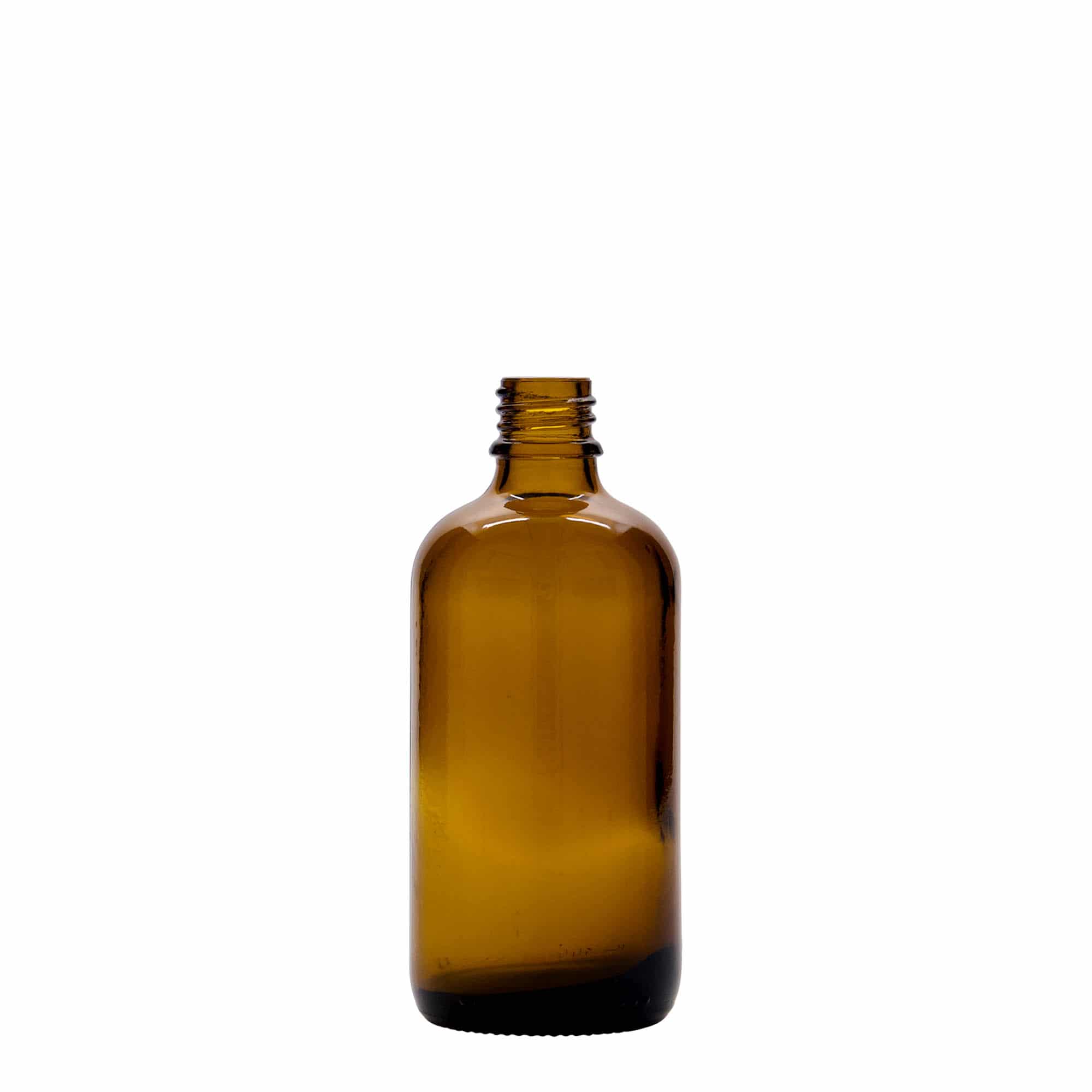 Μπουκάλι ψεκασμού φαρμάκου 100 ml, γυάλινο, καφέ, στόμιο: DIN 18