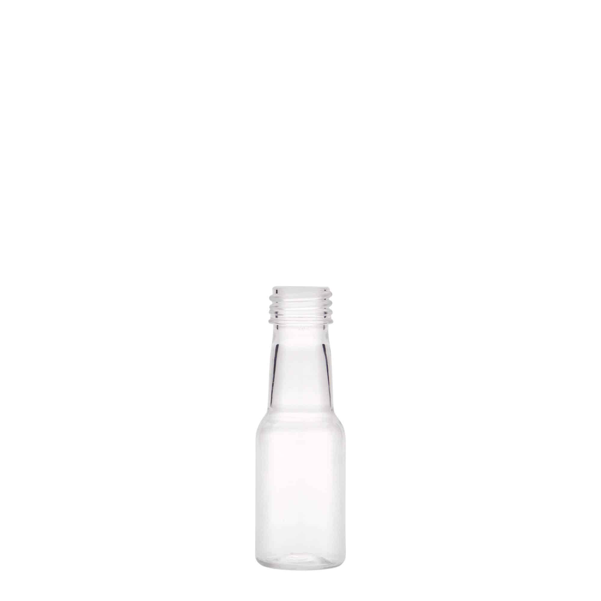 Μπουκάλι PET 'Theo' 20 ml, πλαστικό, στόμιο: PP 18 Μπουκάλι PET 'Theo' 20 ml, πλαστικό, στόμιο: PP 18