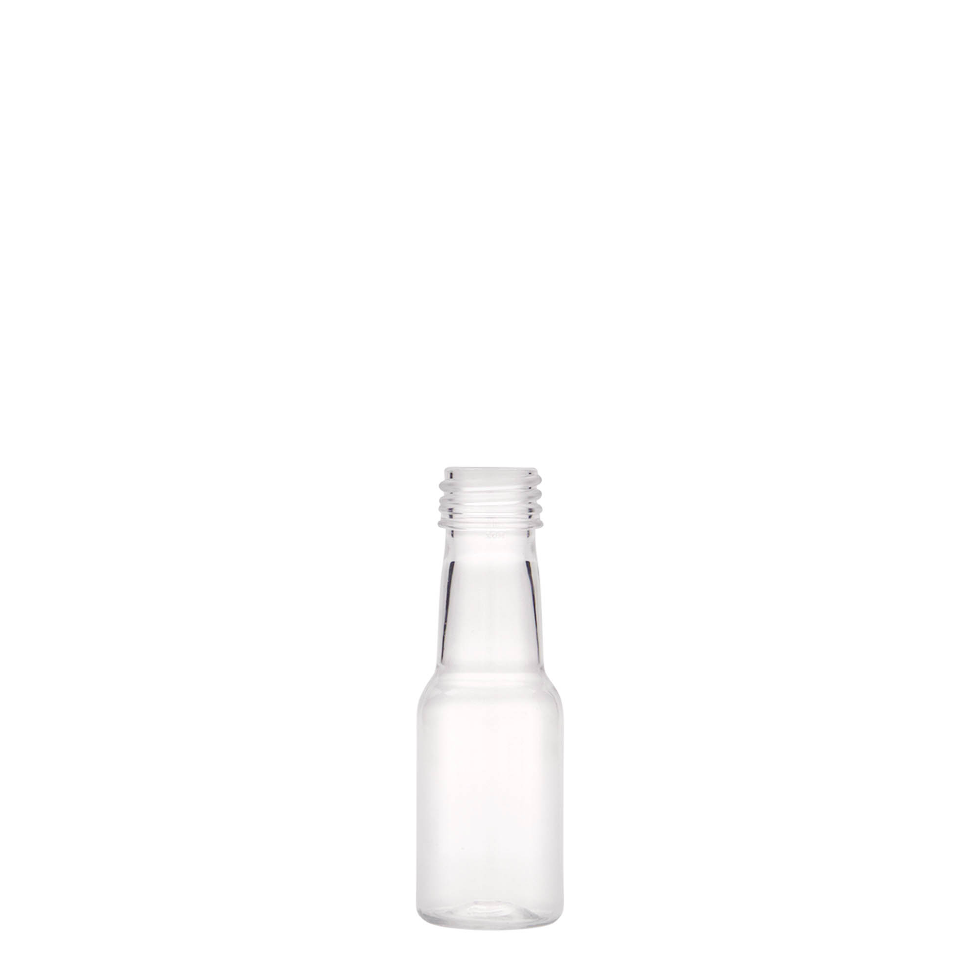 Μπουκάλι PET 'Theo' 20 ml, πλαστικό, στόμιο: PP 18 Μπουκάλι PET 'Theo' 20 ml, πλαστικό, στόμιο: PP 18