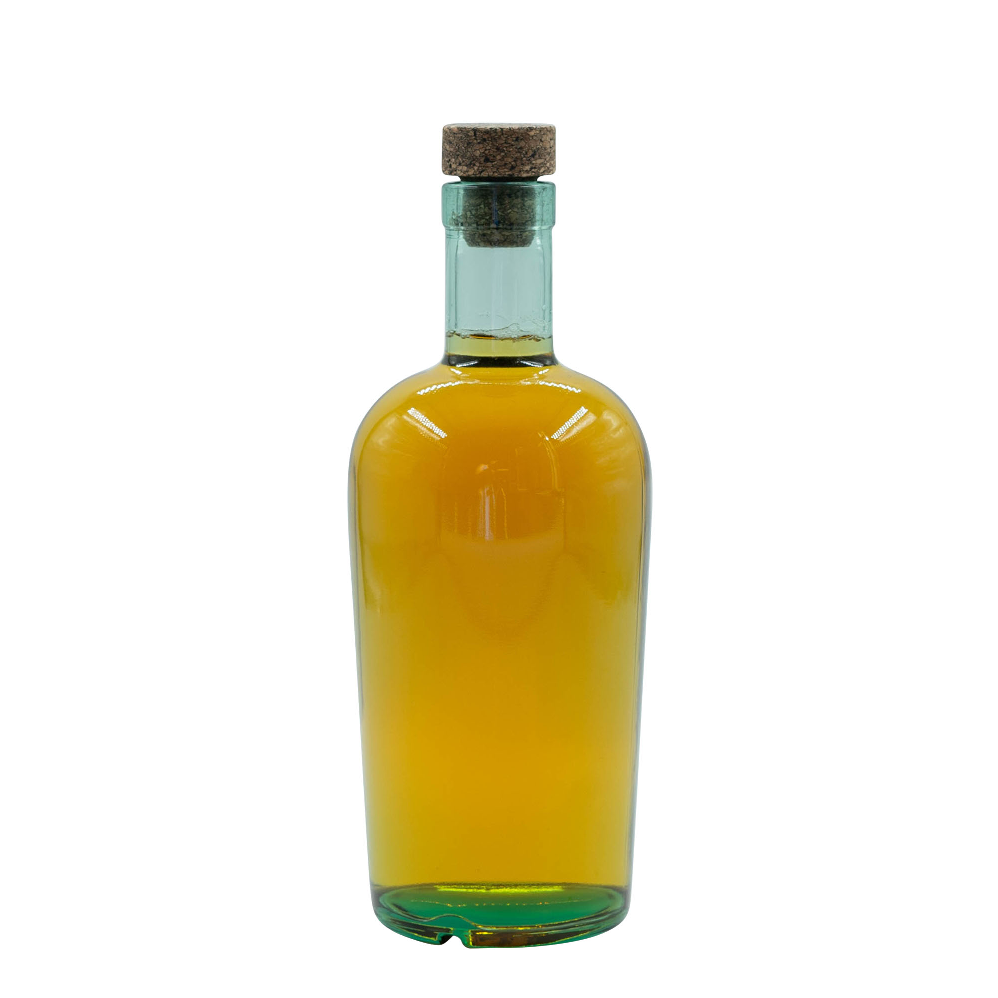 700 ml Glasflasche 'Teo Light', Mündung: Kork 700 ml Glasflasche 'Teo Light', Mündung: Kork