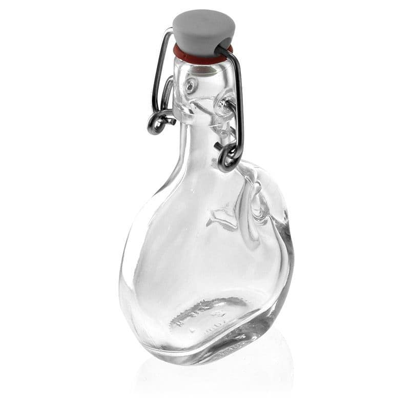 Γυάλινο μπουκάλι 'Lukas' 40 ml, οβάλ, στόμιο: μηχανικό πώμα