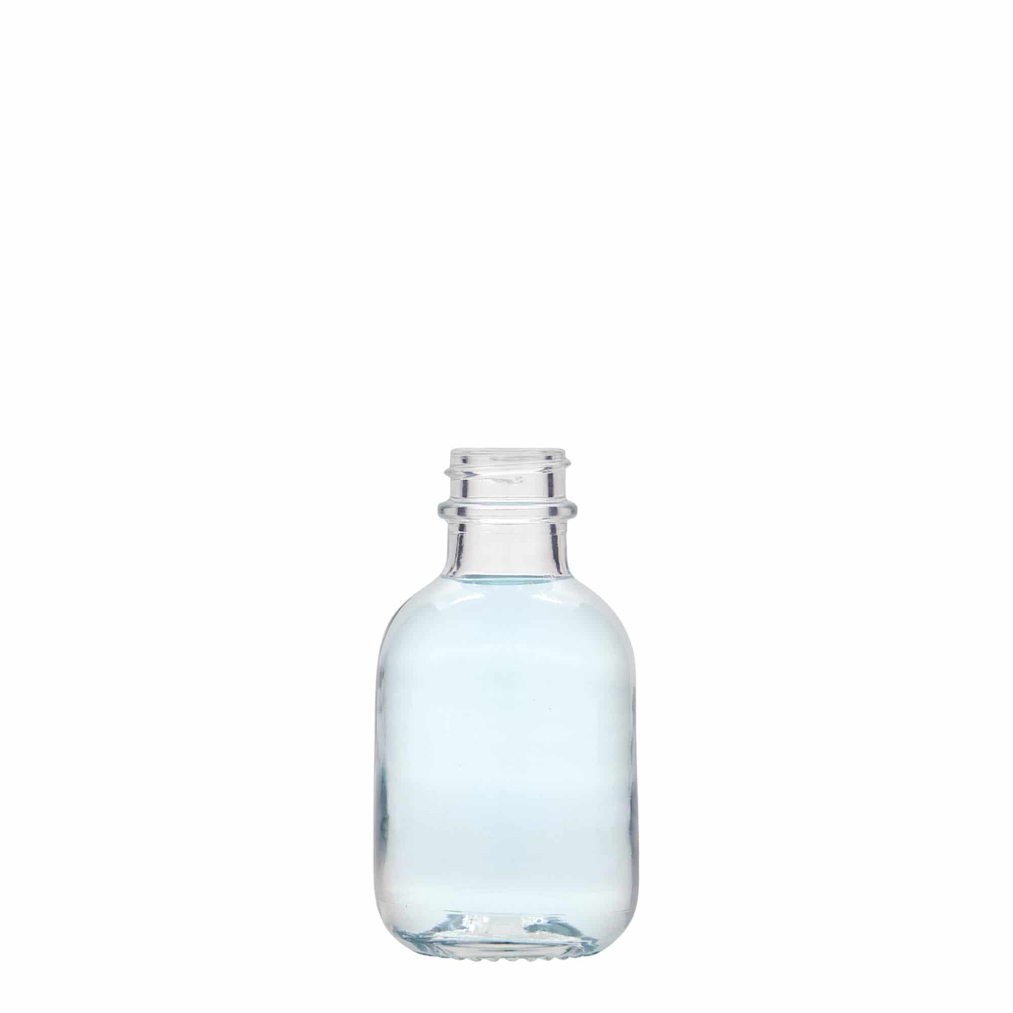 Γυάλινο μπουκάλι 'Lotto' 50 ml, στόμιο: GPI 22 Γυάλινο μπουκάλι 'Lotto' 50 ml, στόμιο: GPI 22