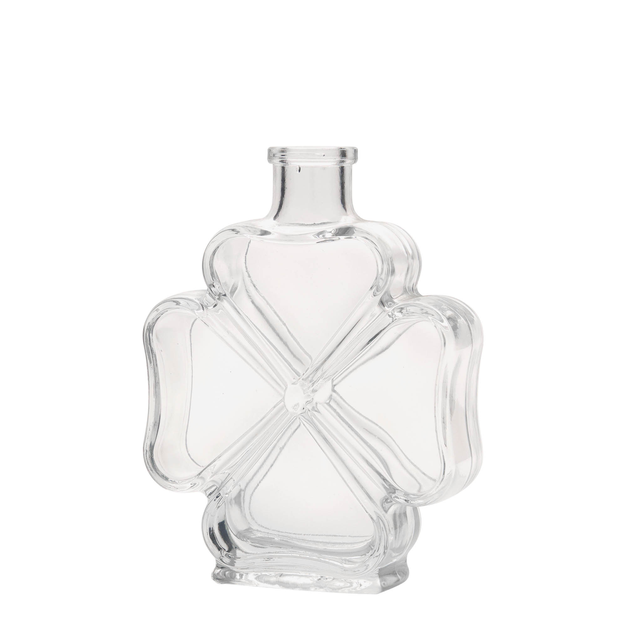 Γυάλινο μπουκάλι 'Τριφύλλι' 200 ml, στόμιο: φελλός Γυάλινο μπουκάλι 'Τριφύλλι' 200 ml, στόμιο: φελλός