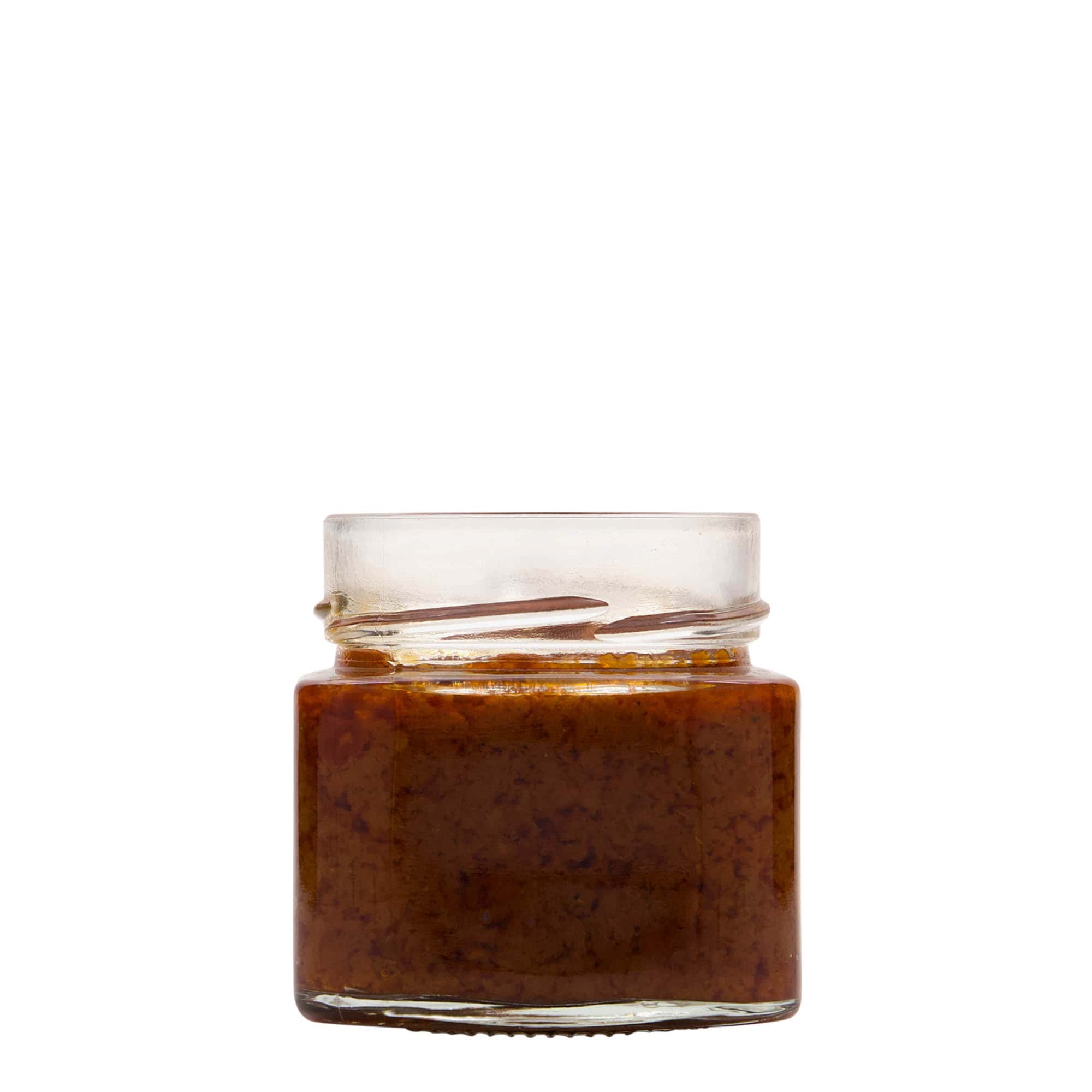 Τετράγωνο βάζο 'Kimba' 212 ml, στόμιο: extra deep twist-off (EDTO 70) Τετράγωνο βάζο 'Kimba' 212 ml, στόμιο: extra deep twist-off (EDTO 70)